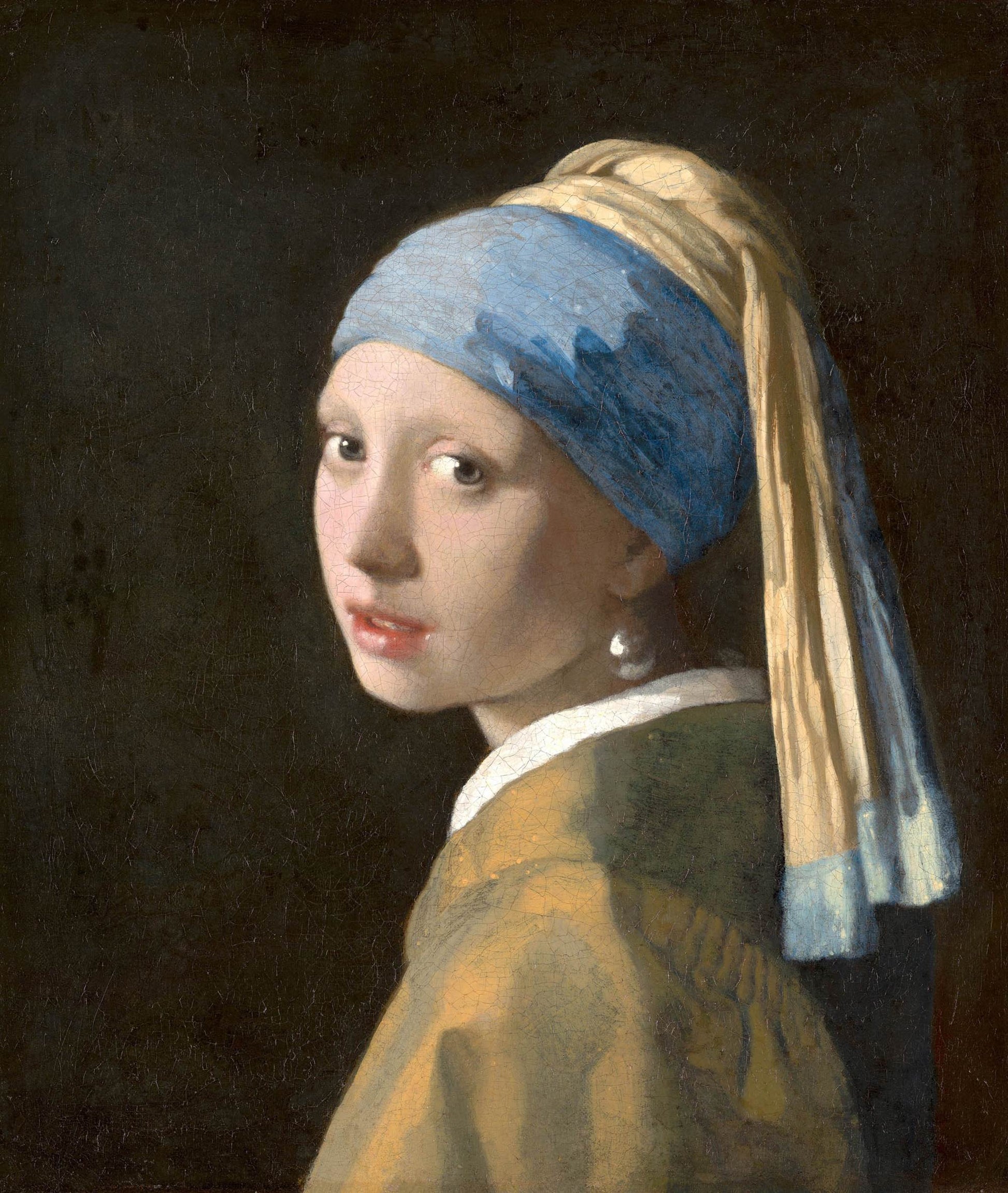 Meisje met de parel Poster | Johannes Vermeer | Muurdecoratie | Wanddecoratie | Klassieke Kunst Reproductie | Posters | Schilderijen | Canvas Kunst
