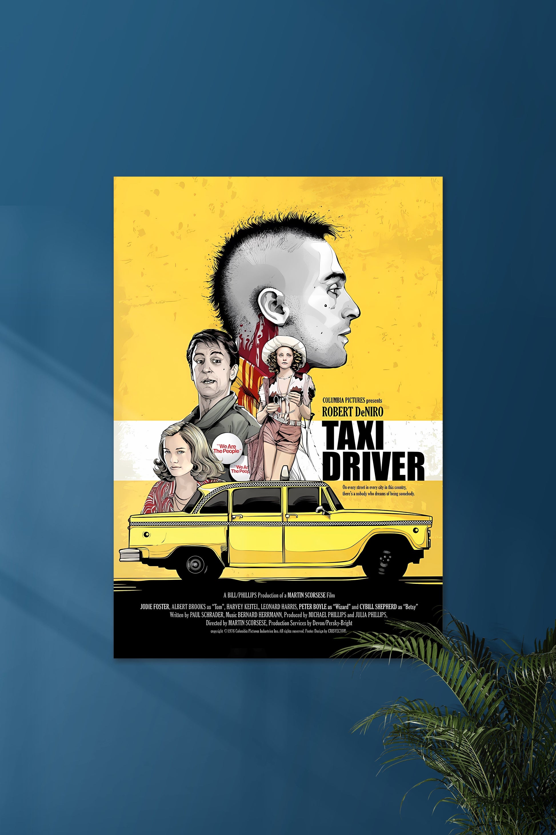 Taxi Driver #01 Poster | Muurdecoratie | Martin Scorsese | Wanddecoratie | Filmkunst | Posters