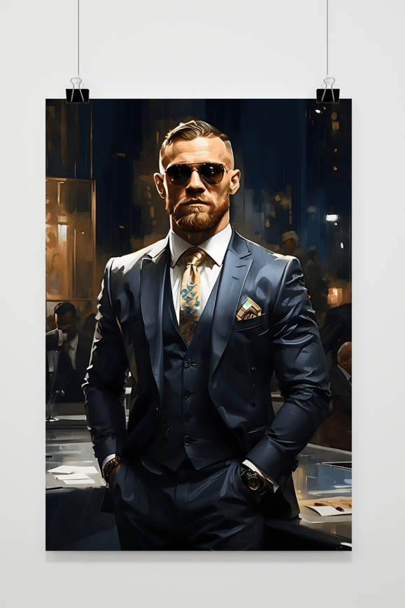 Conor McGregor UFC Poster | Sport Legende Muurdecoratie | Motivational Wanddecoratie | Gym Inspiratie