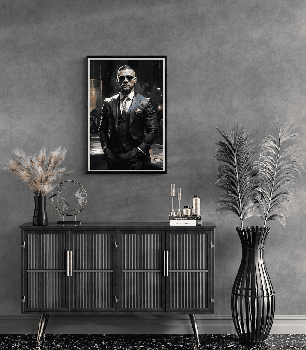 Conor McGregor UFC Poster | Sport Legende Muurdecoratie | Motivational Wanddecoratie | Gym Inspiratie