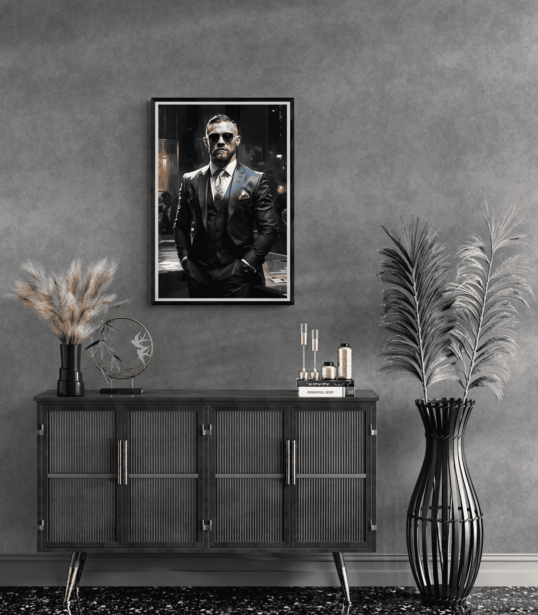Conor McGregor UFC Poster | Sport Legende Muurdecoratie | Motivational Wanddecoratie | Gym Inspiratie
