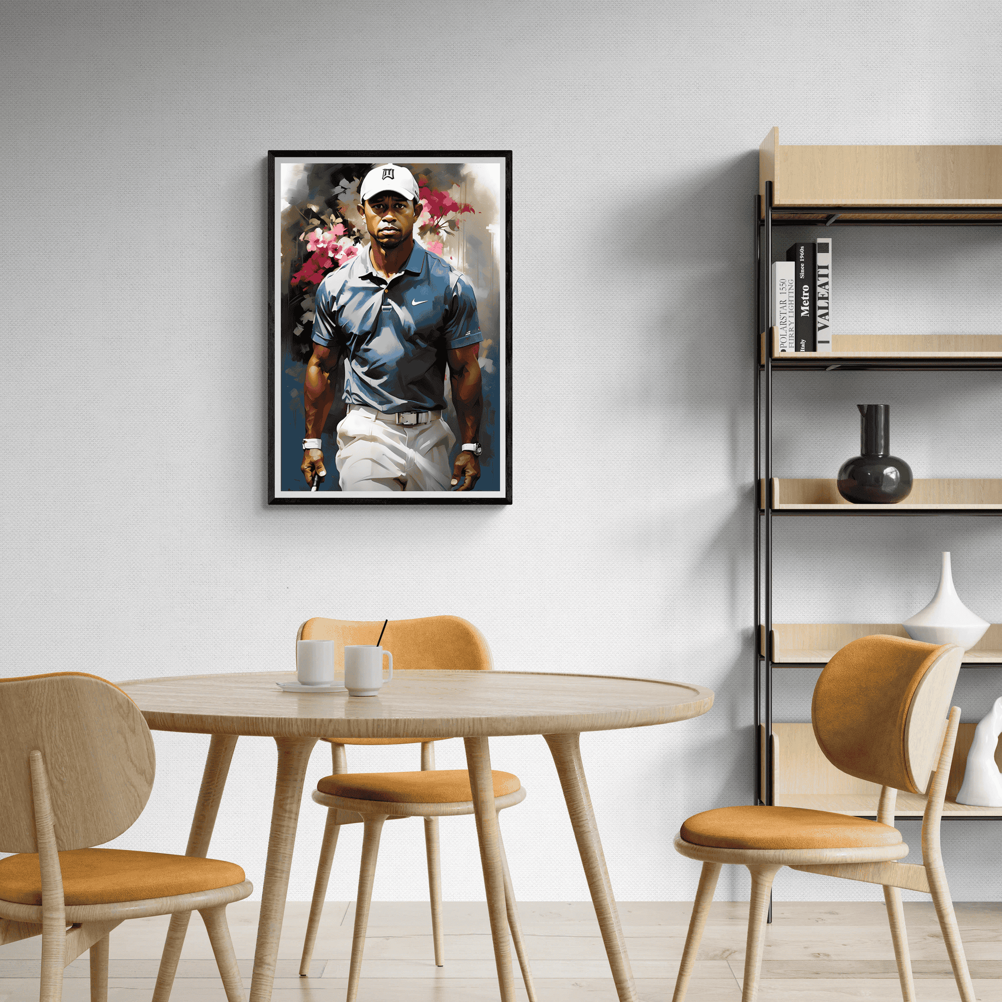 Tiger Woods Golf Legend Poster | Wanddecoratie | Muurdecoratie voor Golf Enthousiastelingen | Sport Kunst | Posters | Premium Kwaliteit