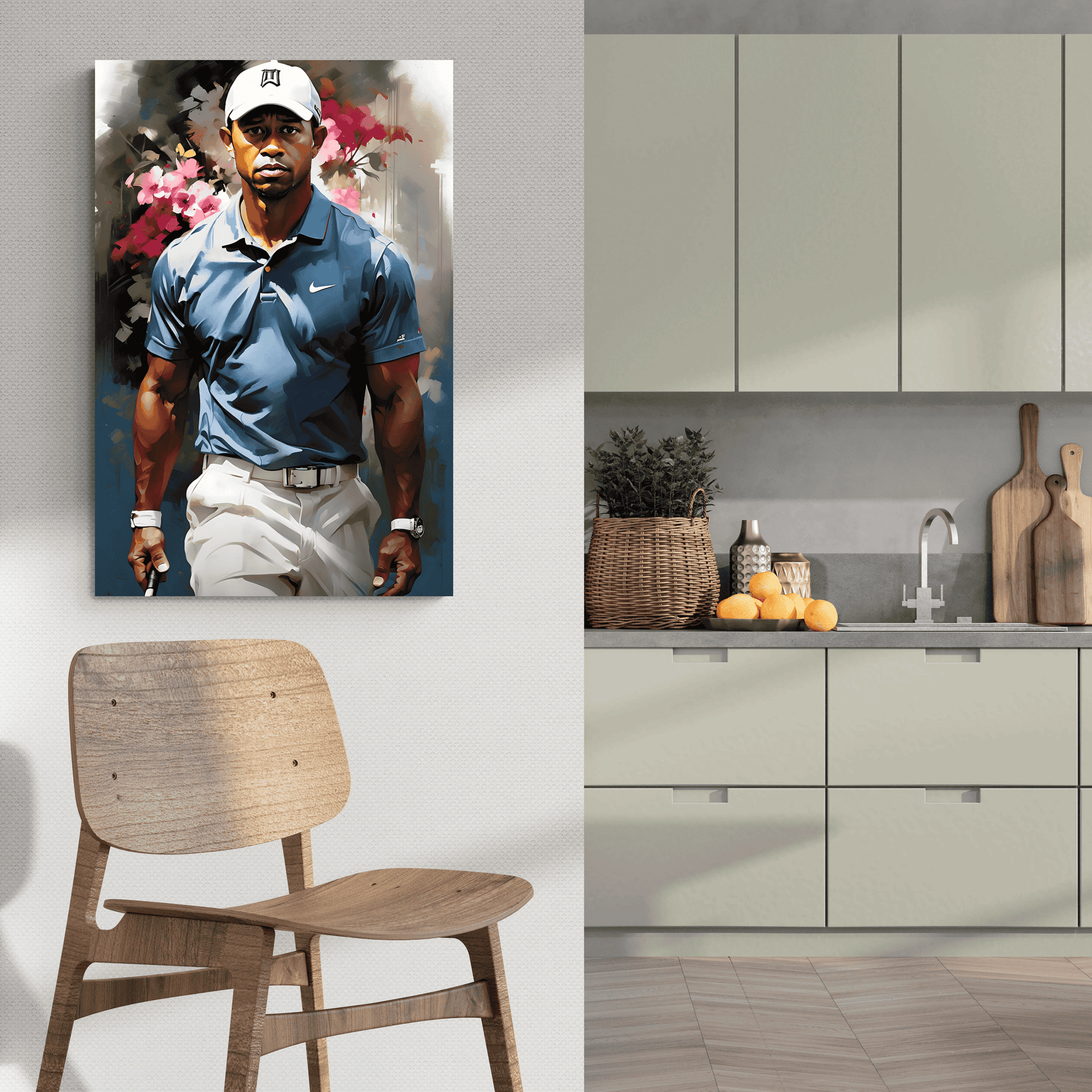 Tiger Woods Golf Legend Poster | Wanddecoratie | Muurdecoratie voor Golf Enthousiastelingen | Sport Kunst | Posters | Premium Kwaliteit
