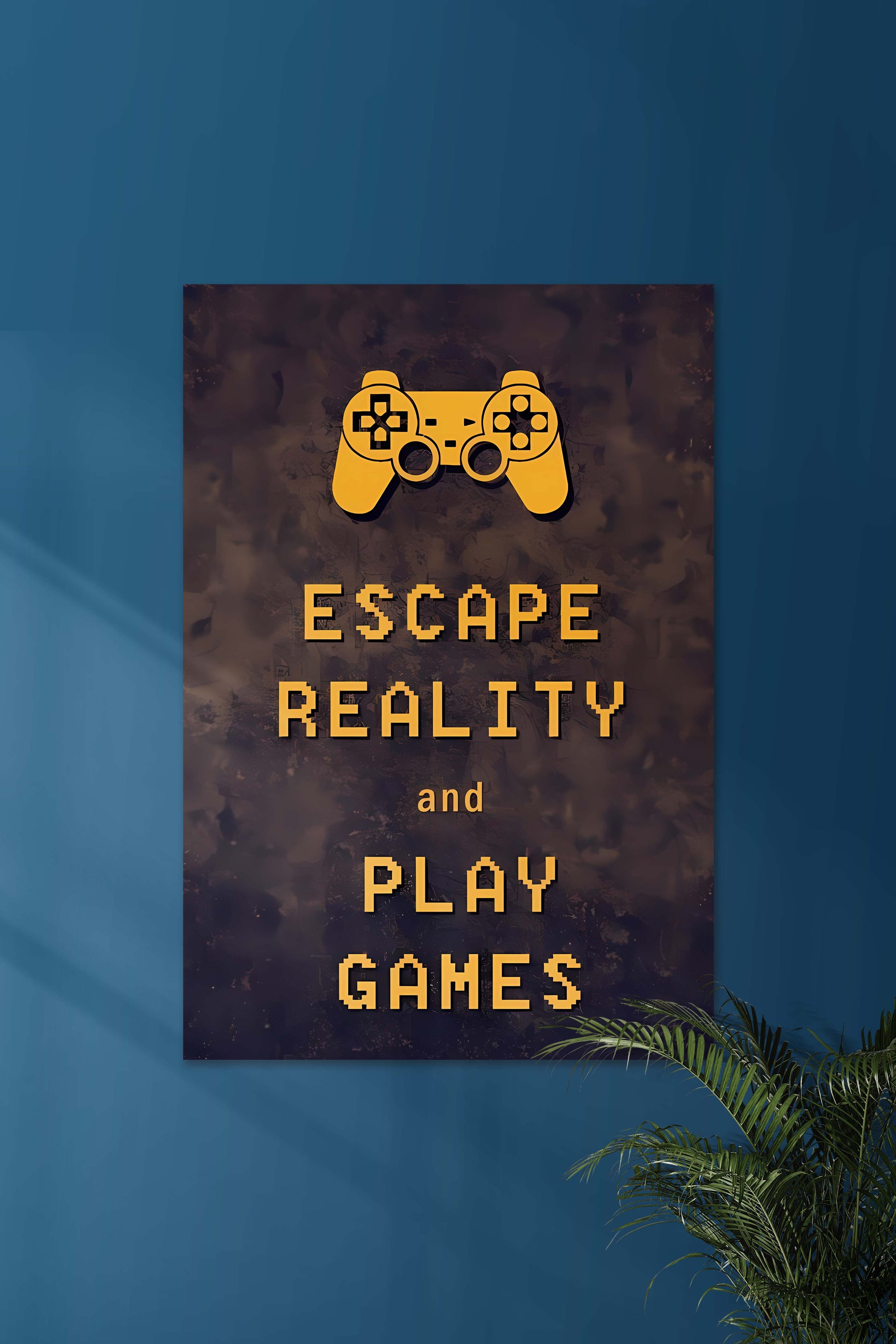 ESC REALITY and PLAY GAMES | Posters voor muurdecoratie | Wanddecoratie kunstwork | Canvas kunst