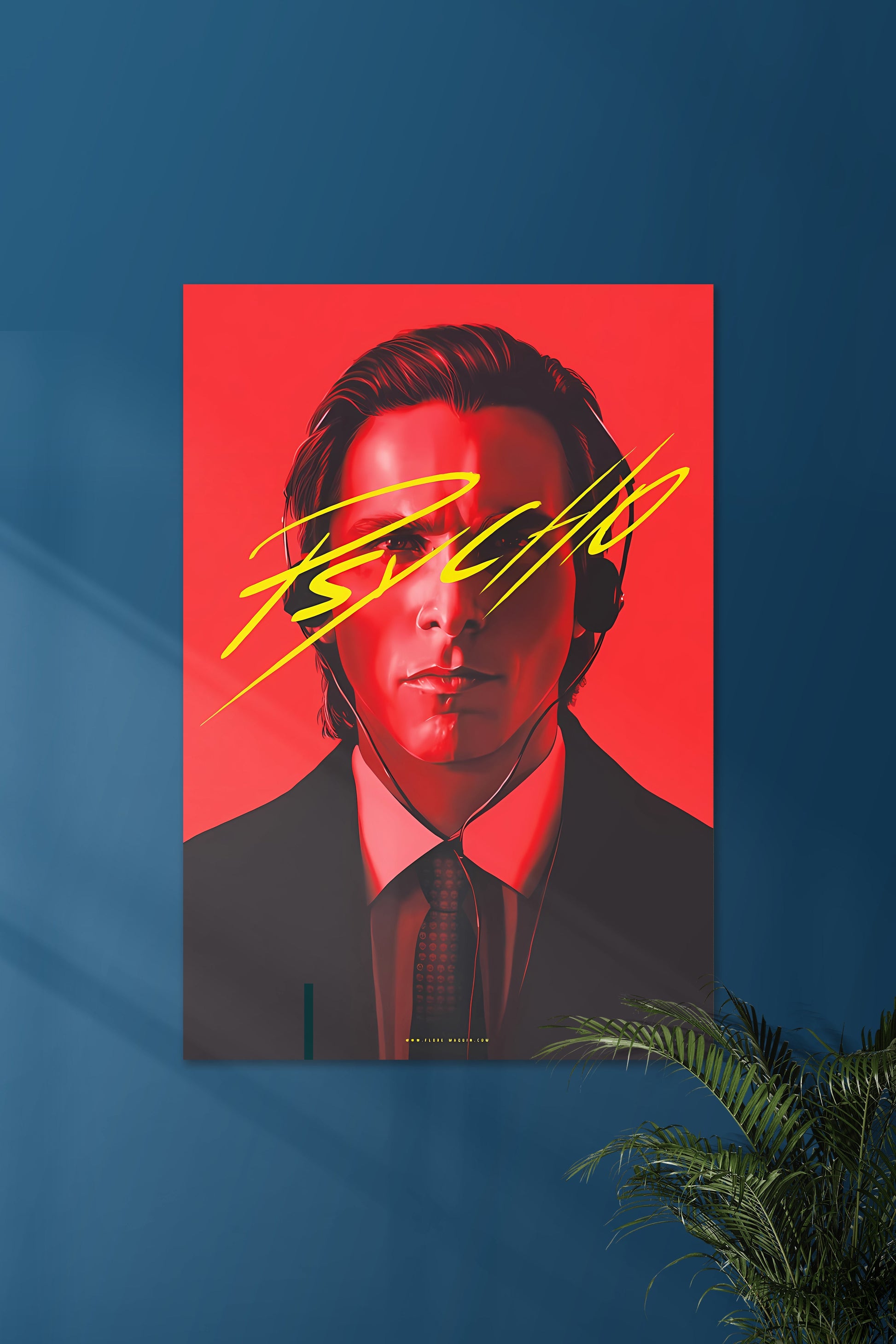 American Psycho | Muurdecoratie | Wanddecoratie Poster | Filmsfeer Film Poster | Visuele Kunst