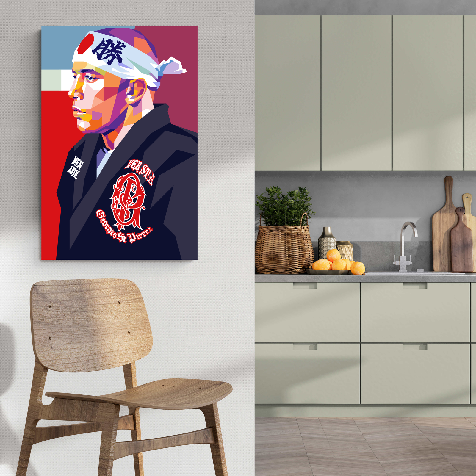 Pop Art | Muurdecoratie Poster | Levendige Kleuren | Wanddecoratie Woonkamer | Modern Kunstwerk Slaapkamer Kantoor