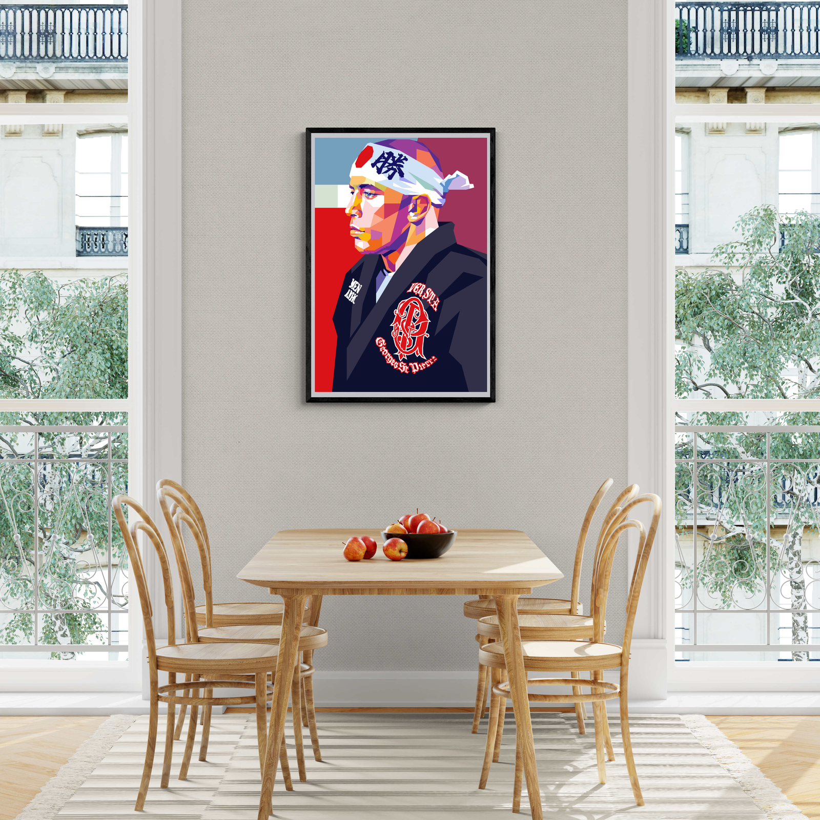 Pop Art | Muurdecoratie Poster | Levendige Kleuren | Wanddecoratie Woonkamer | Modern Kunstwerk Slaapkamer Kantoor