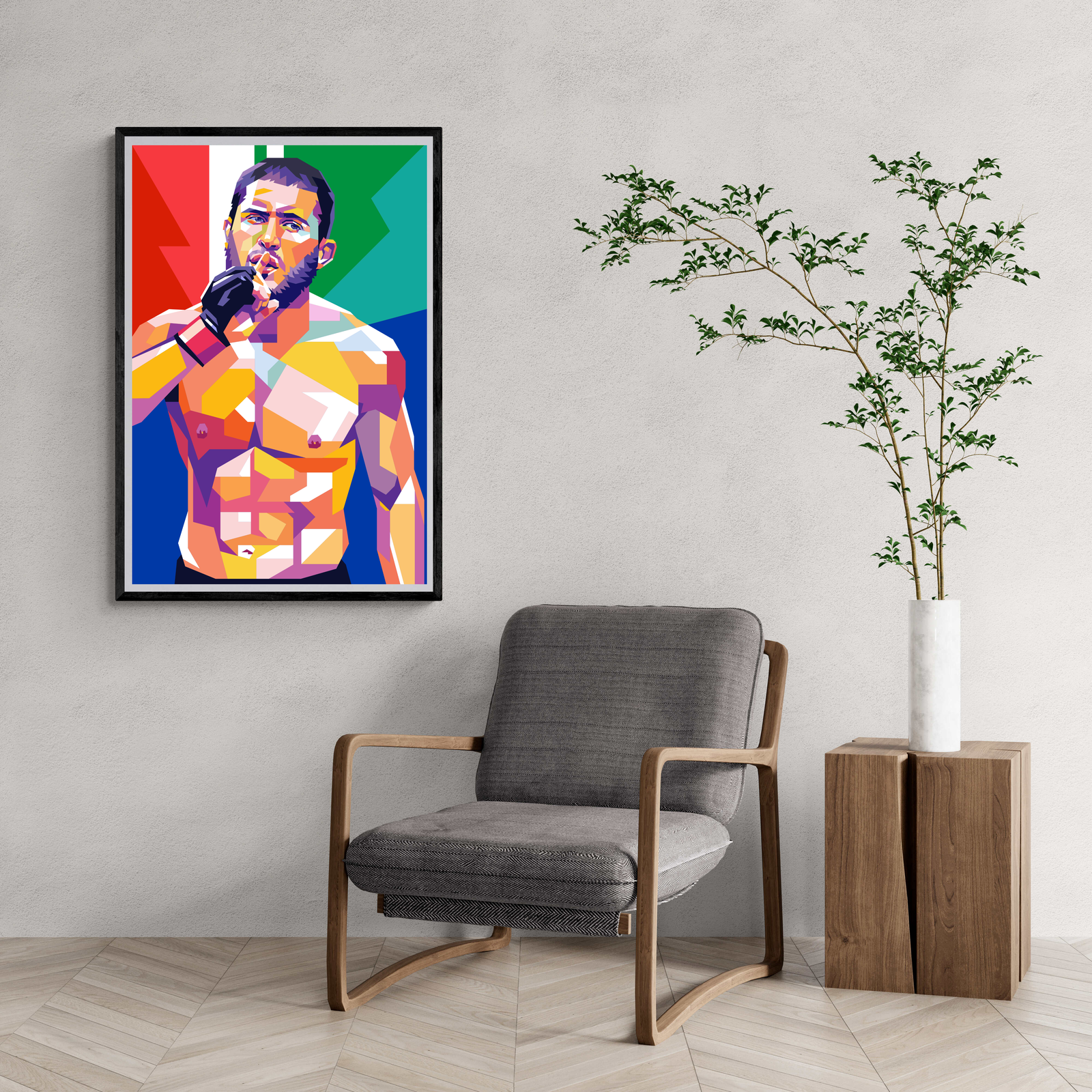 Islamic Art Wpap | Muurdecoratie | Moderne Geometrische Patronen | Posters | Wanddecoratie Kantoor & Huis