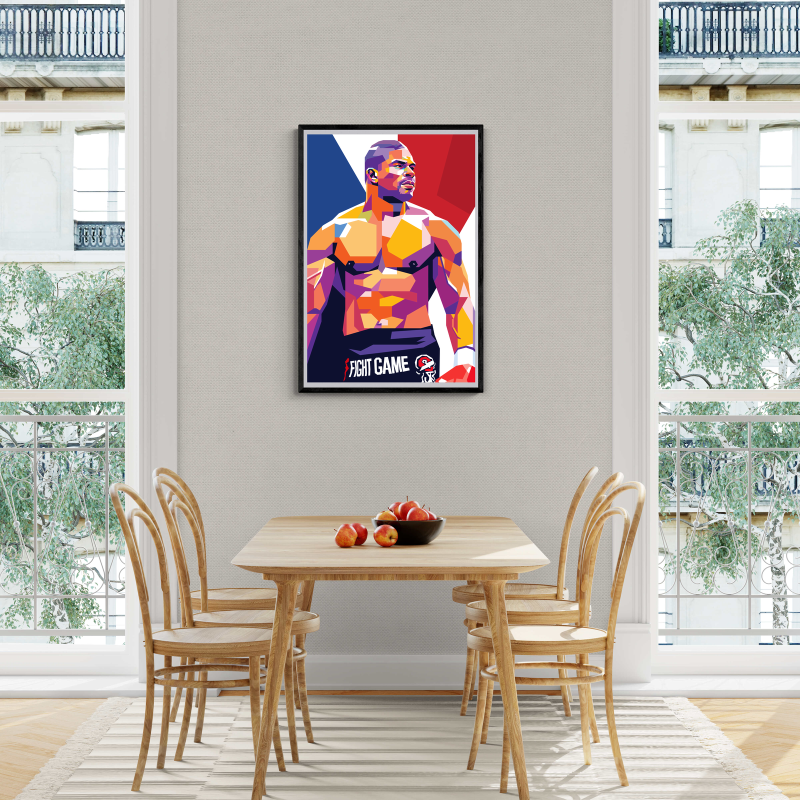 Alistair Overeem MMA | Wanddecoratie | Sportmemorabilia | Portretposter | Muurdecoratie Kunst