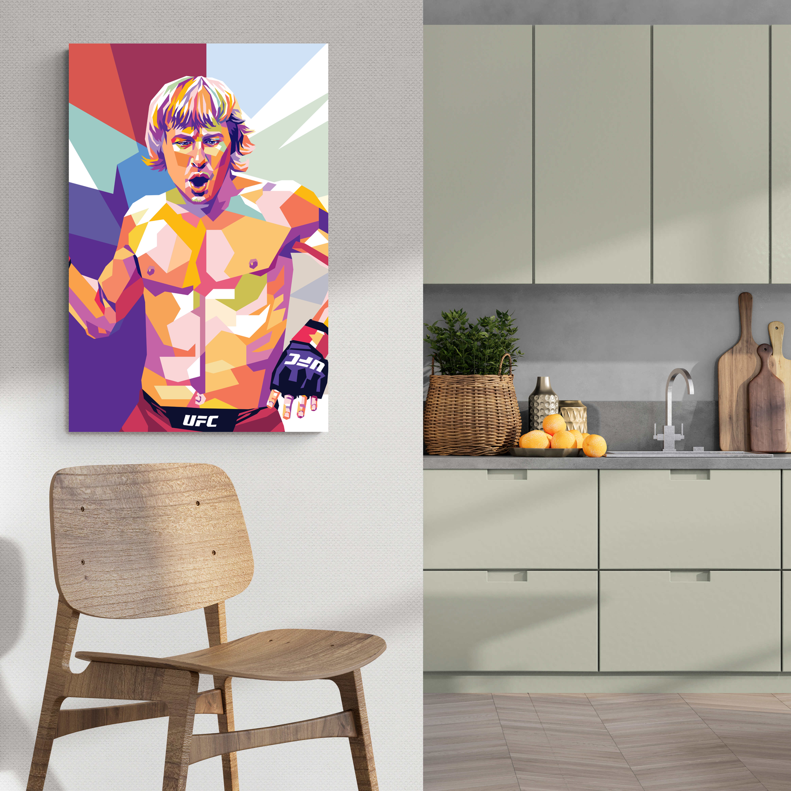 Paddy the Baddy Poster | Muurdecoratie | Wanddecoratie | Posters | Schilderijen | Canvas kunst
