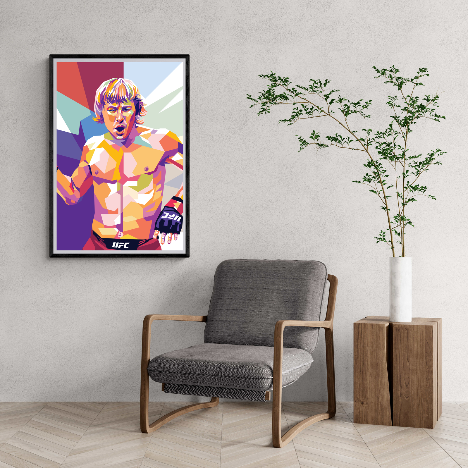Paddy the Baddy Poster | Muurdecoratie | Wanddecoratie | Posters | Schilderijen | Canvas kunst