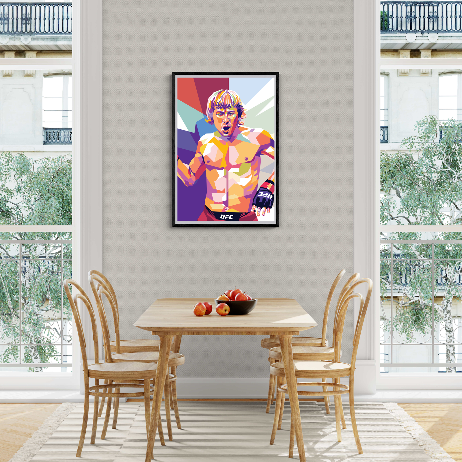 Paddy the Baddy Poster | Muurdecoratie | Wanddecoratie | Posters | Schilderijen | Canvas kunst