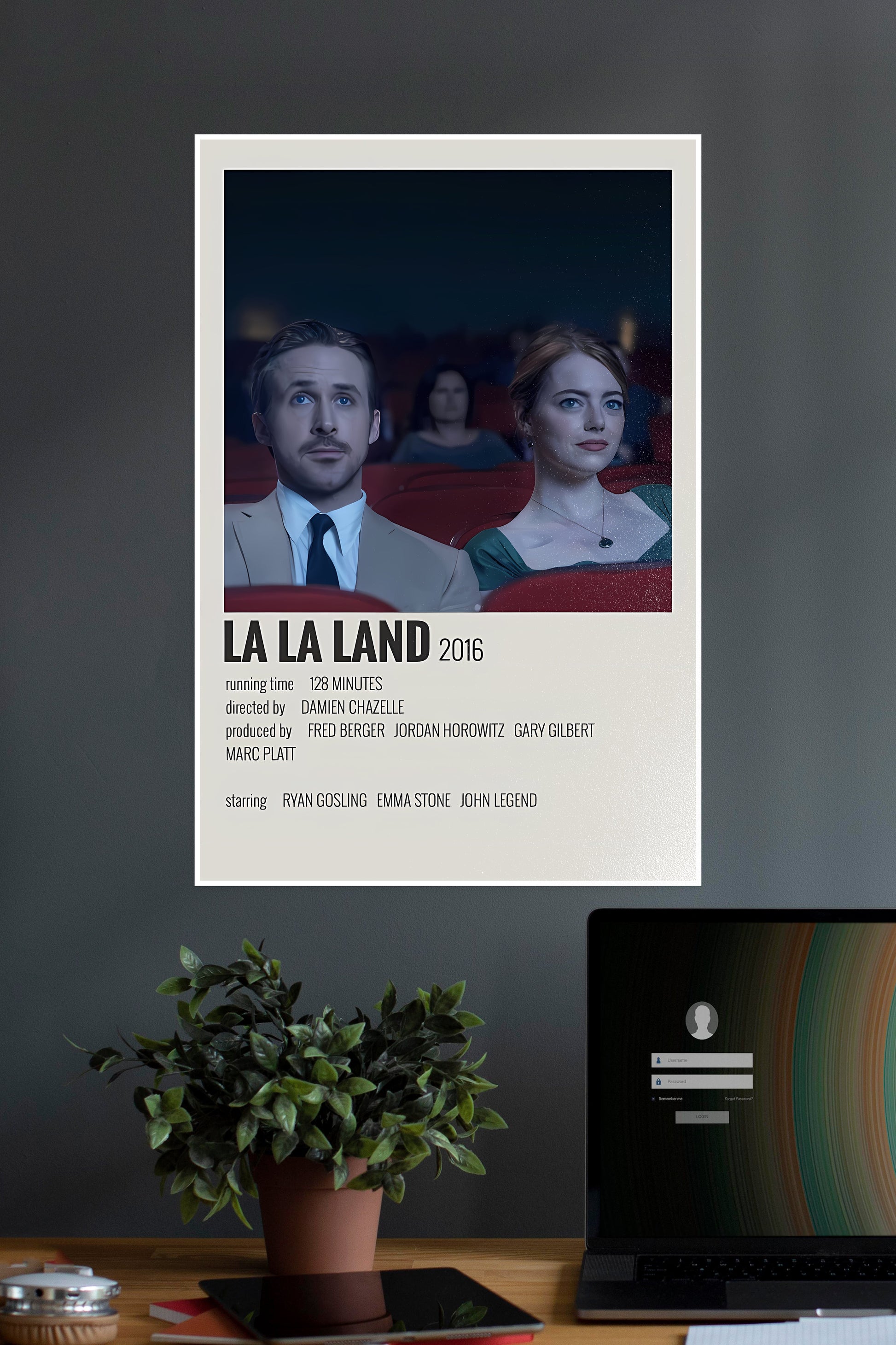 La La Land | Muurdecoratie | Ryan Gosling | Posters | Filmkunst | Wanddecoratie