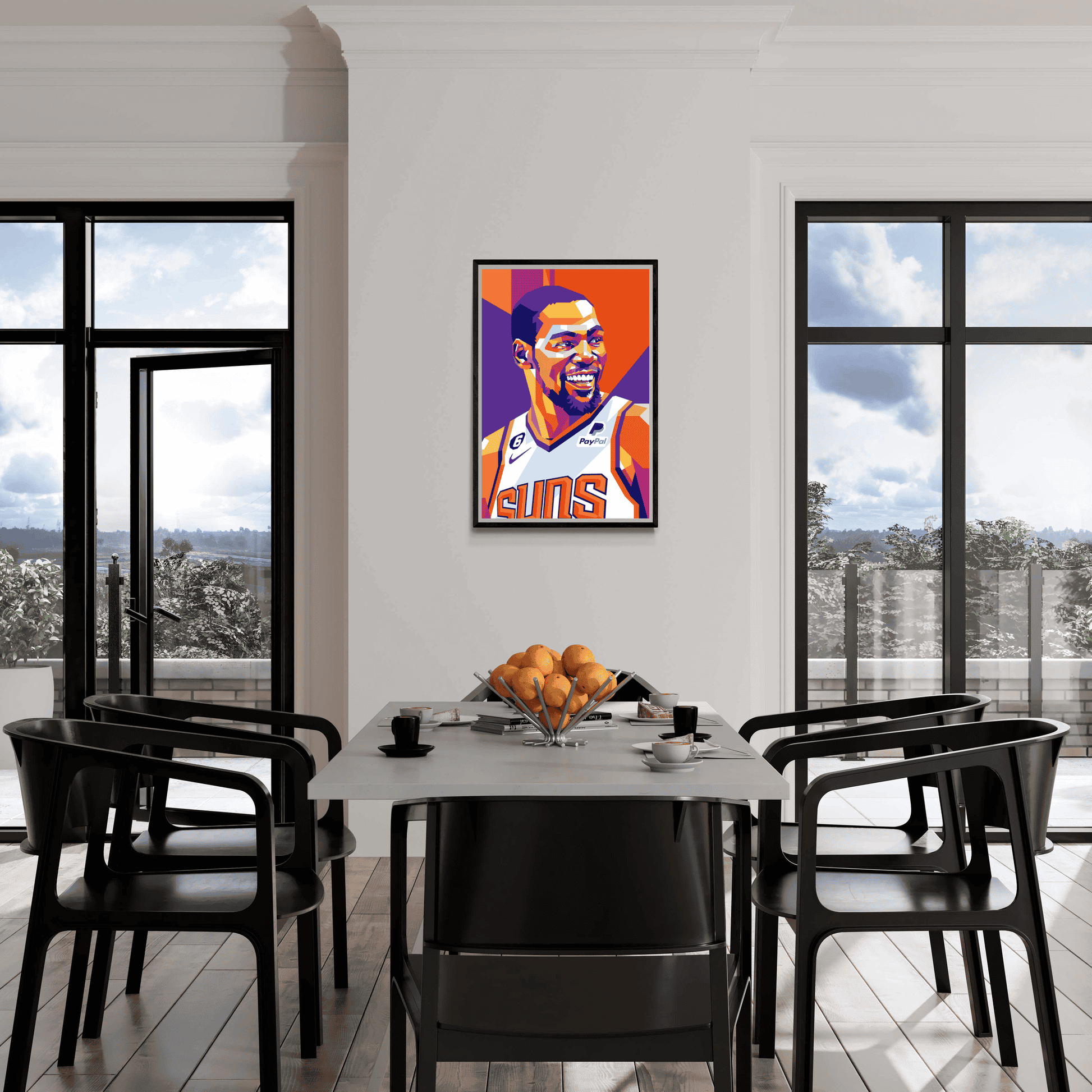 Kevin Durant Poster | Sport Muurdecoratie | Inspirerende Wanddecoratie | Huis & Kantoor Posters