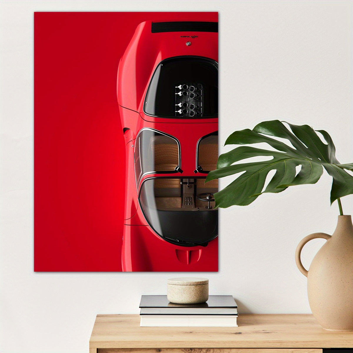 Alfa Romeo 33 Stradale 1967 | Klassieke Supercar Muurdecoratie | Wanddecoratie Poster Kunst