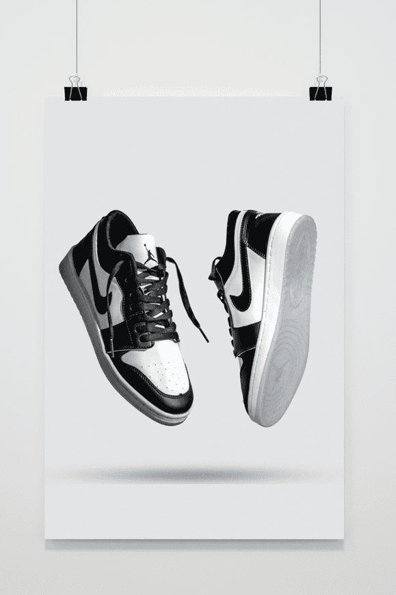 Nike Air Jordans Poster | Muurdecoratie | Retro Basketbal Schoenen | Wanddecoratie | Modern Design | Hoge Kwaliteit Kunst | Sport Liefhebber Posters