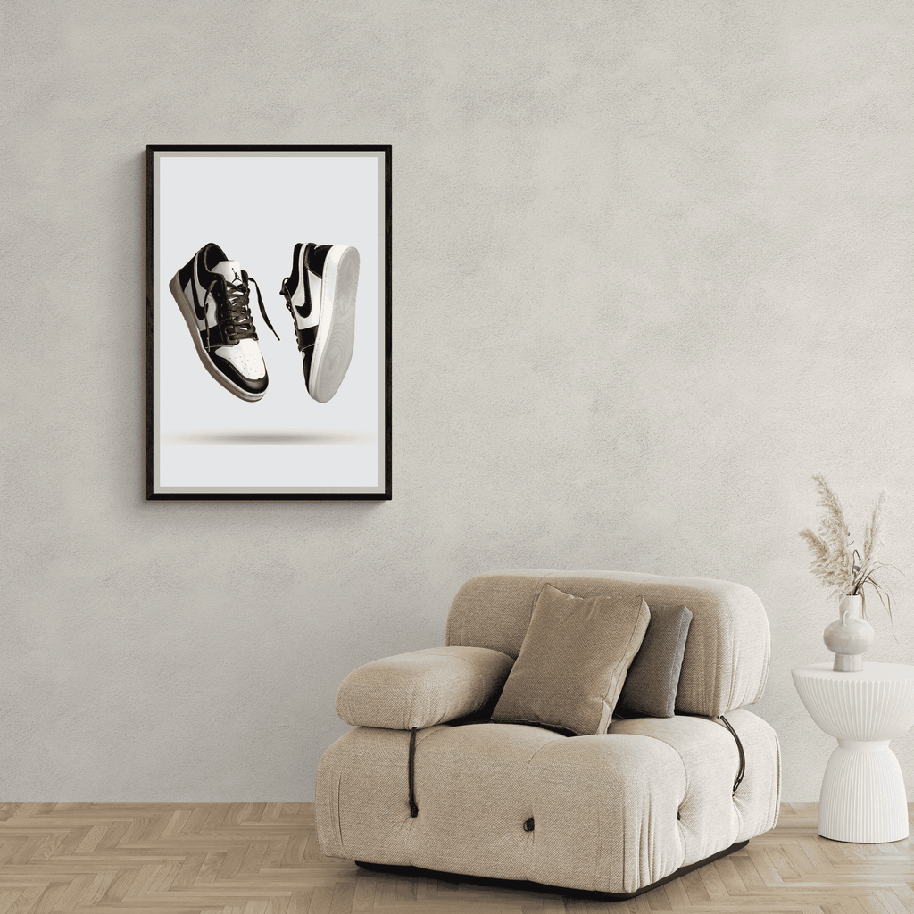 Nike Air Jordans Poster | Muurdecoratie | Retro Basketbal Schoenen | Wanddecoratie | Modern Design | Hoge Kwaliteit Kunst | Sport Liefhebber Posters