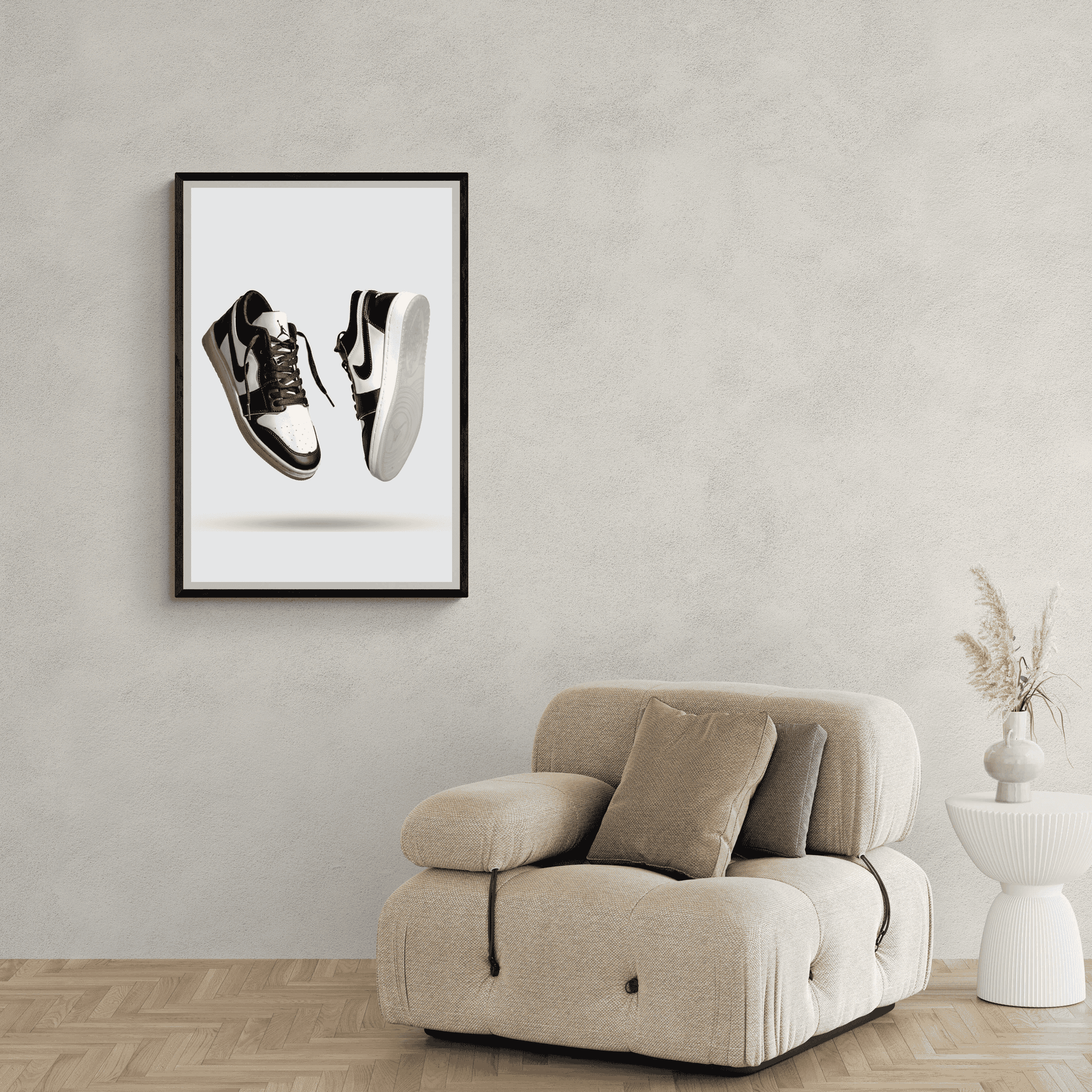 Nike Air Jordans Poster | Muurdecoratie | Retro Basketbal Schoenen | Wanddecoratie | Modern Design | Hoge Kwaliteit Kunst | Sport Liefhebber Posters