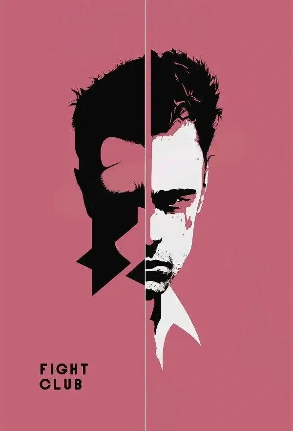 Fight Club | Muurdecoratie | Tyler Durden | Wanddecoratie | David Fincher | Cult Classic Film Posters