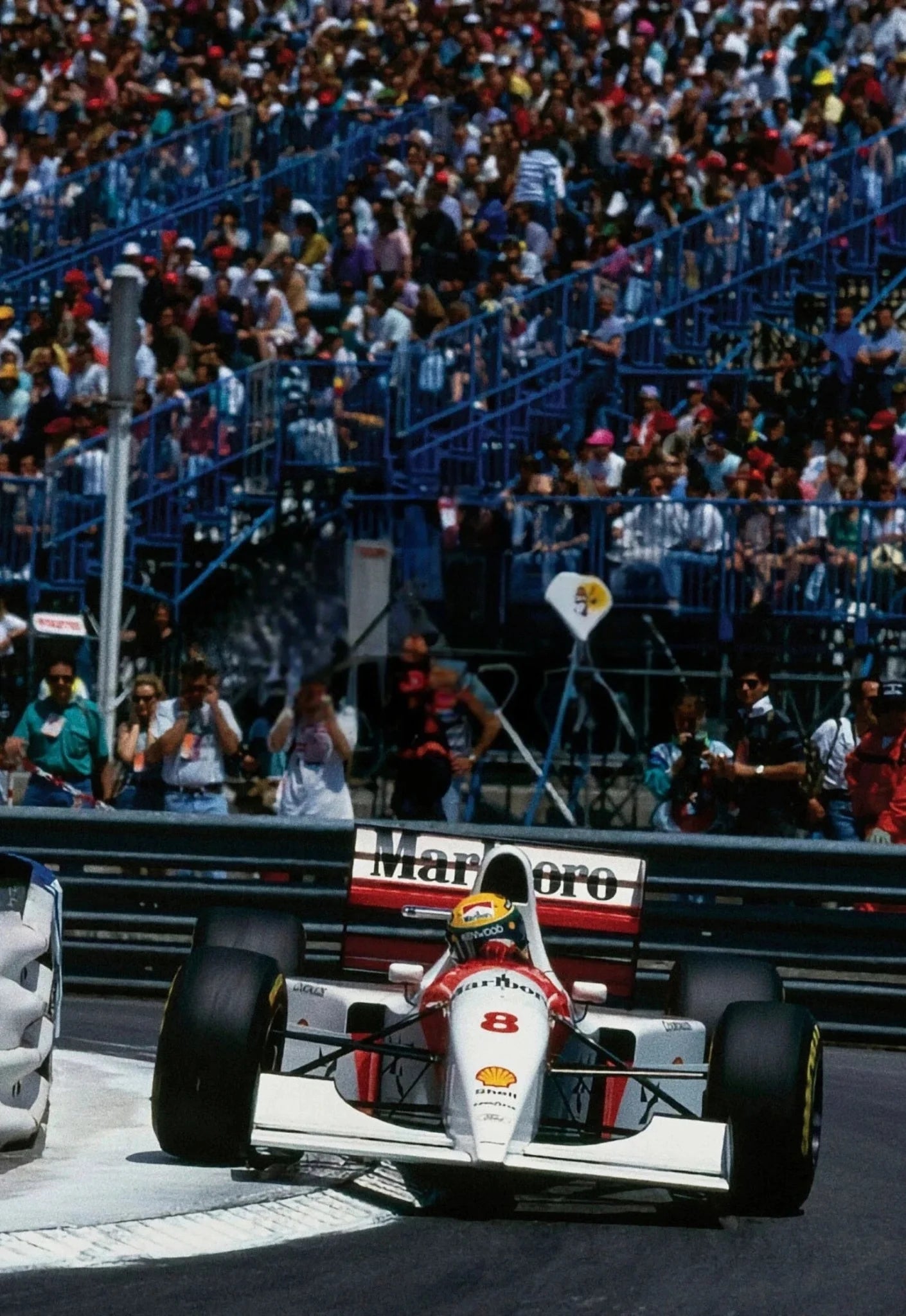 Monaco Formula 1 Poster | Muurdecoratie F1 Grand Prix | Canvas kunst McLaren MP4/4 | Ayrton Senna & Alain Prost 1988 Seizoen | Wanddecoratie Vintage Racing