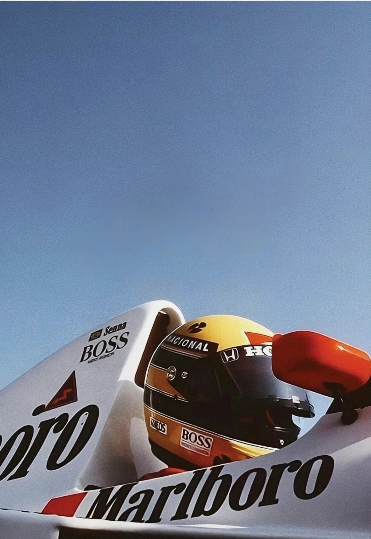 Monaco Grand Prix Poster | Vintage Formula 1 | Ayrton Senna | McLaren | Motorsport Wanddecoratie | Muurdecoratie
