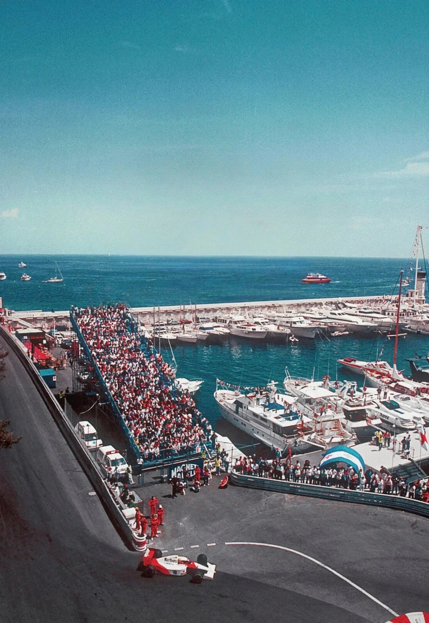 Monaco Grand Prix Posters | Vintage F1 Muurdecoratie | Klassieke Formule 1 Kunst | Wanddecoraties
