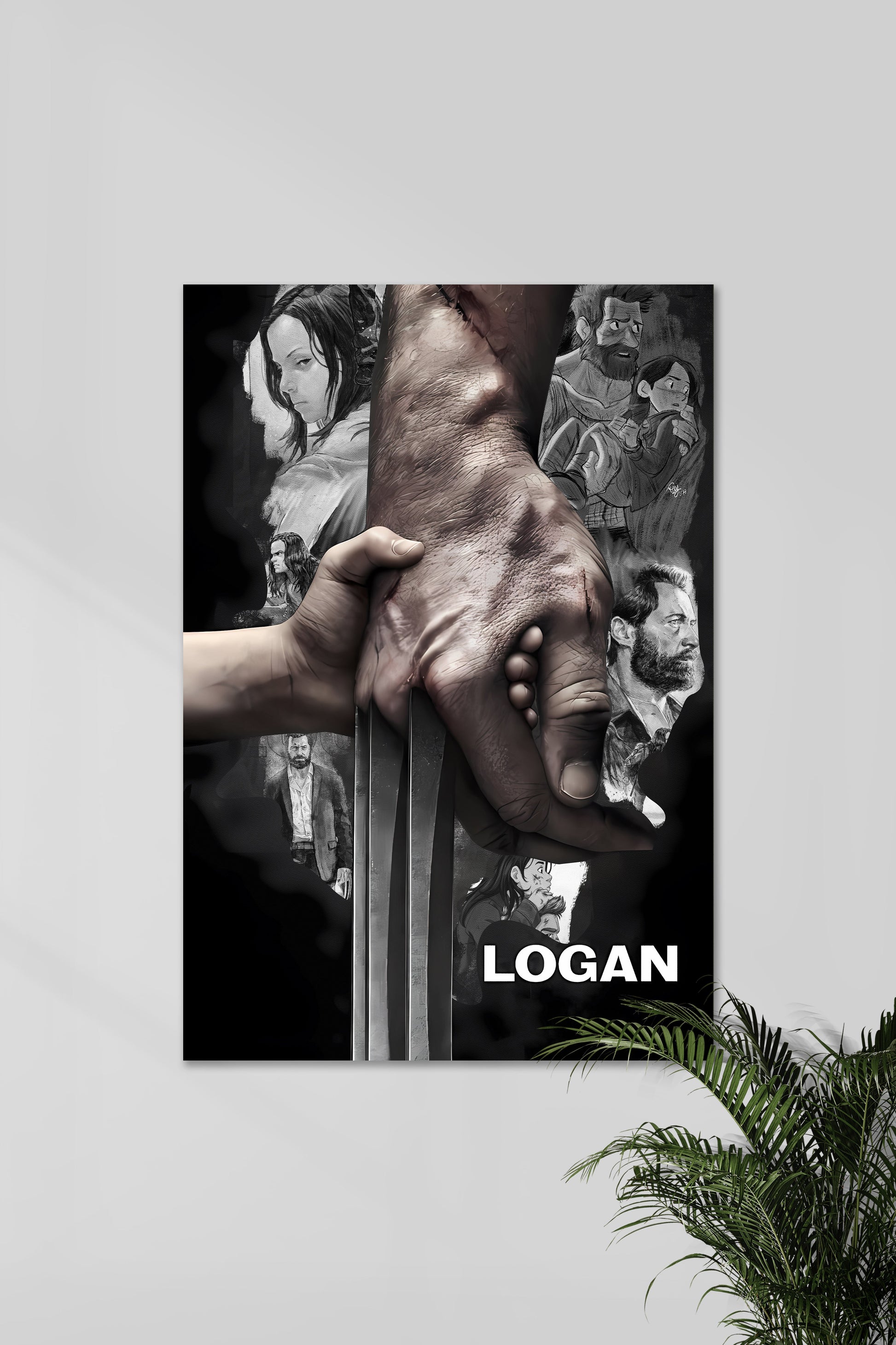 Logan X Laura Poster | Film Kunst | Muurdecoratie | Wanddecoratie | Logan | MCU