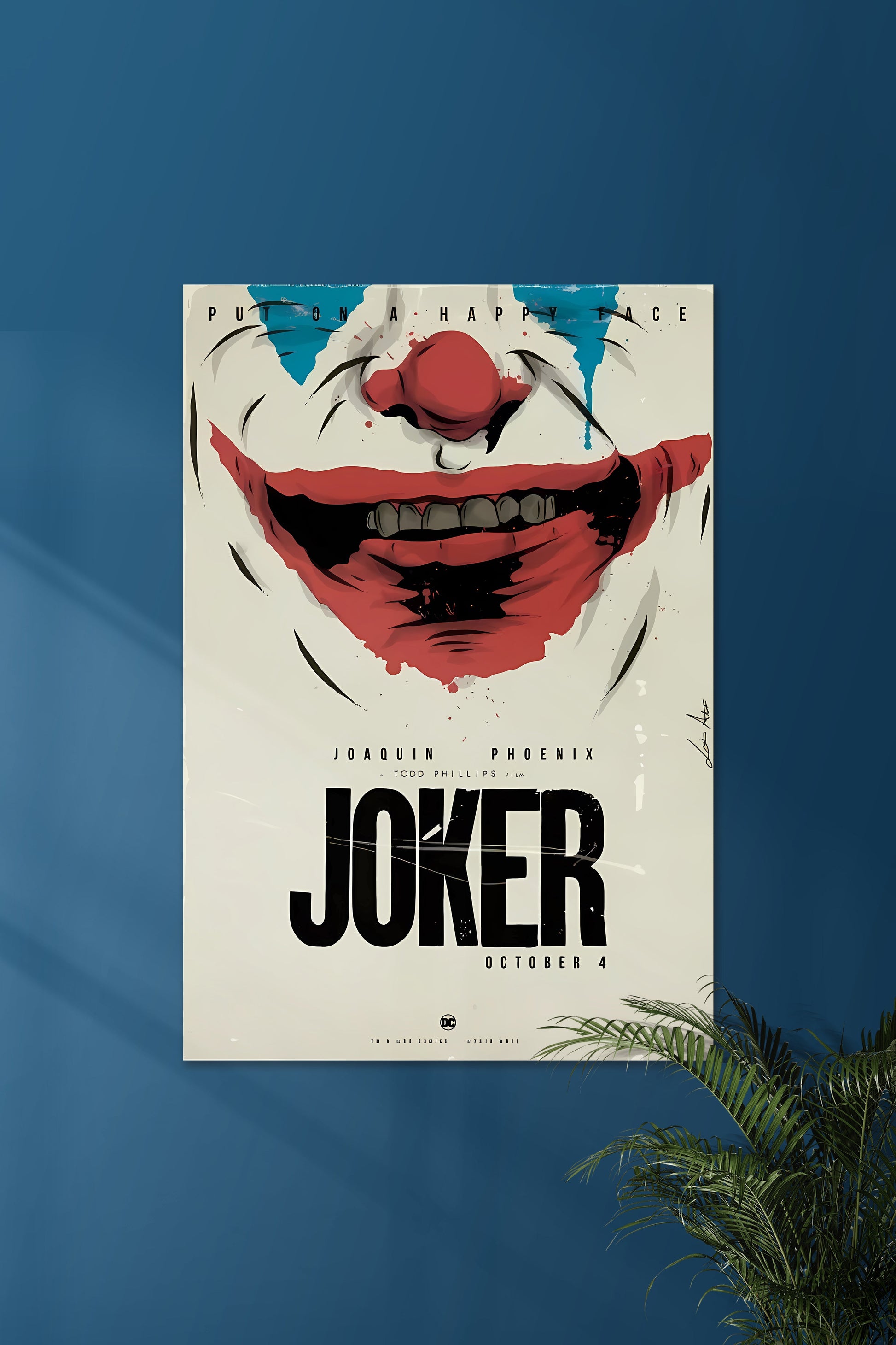 Joker | Put On A Happy Face #07 | Wanddecoratie Muurdecoratie | Posters Filmkunst Visuele Kunst