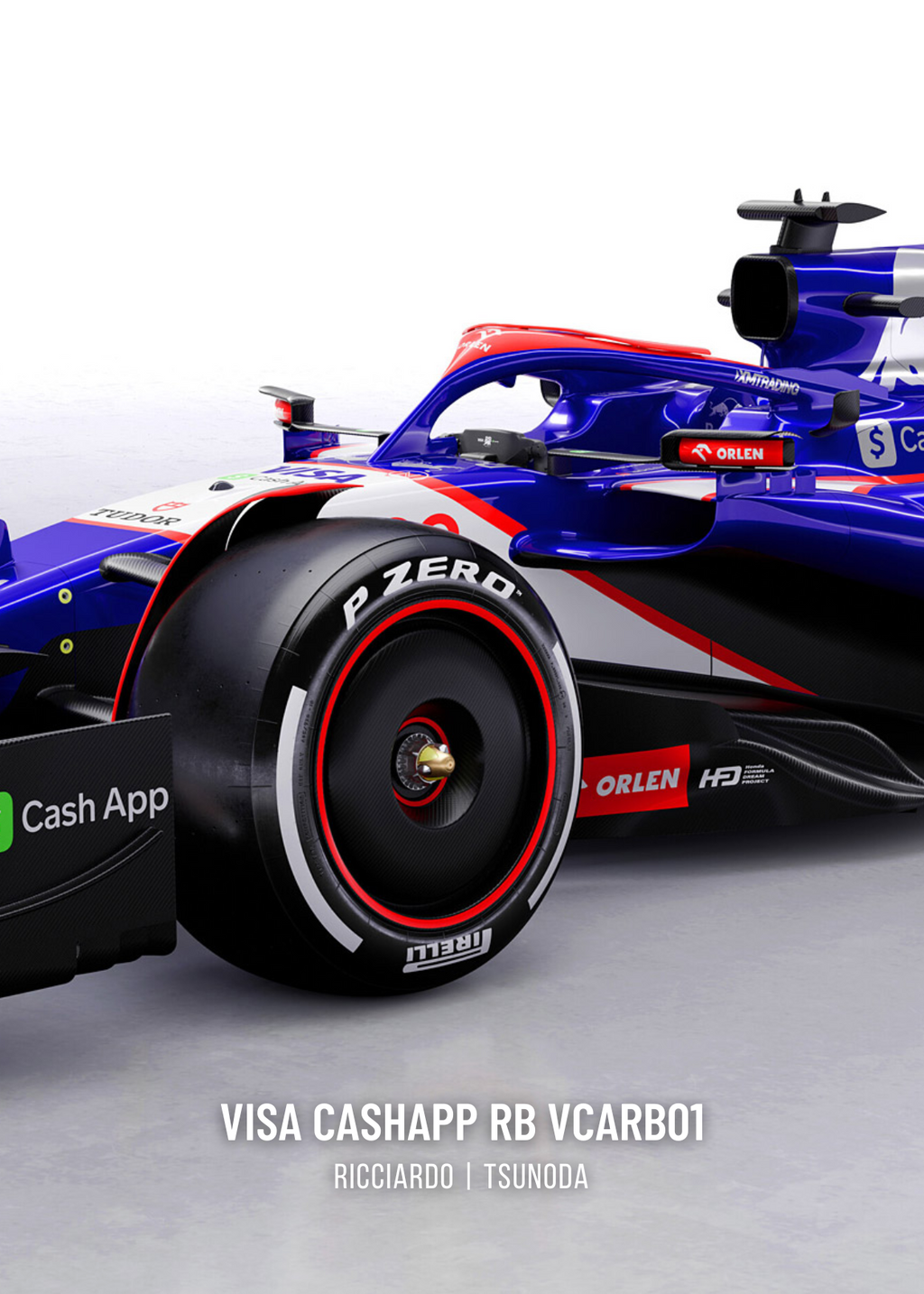 Formule 1 | Visa Cashapp RB 3-delige wanddecoratie | Alpha Tauri | Raceautoposterset | Formule 1 poster | 3-delige wanddecoratie | Red Bull Vivid Display | Woondecoratie | Motorsportprints | F1-verzamelobjecten