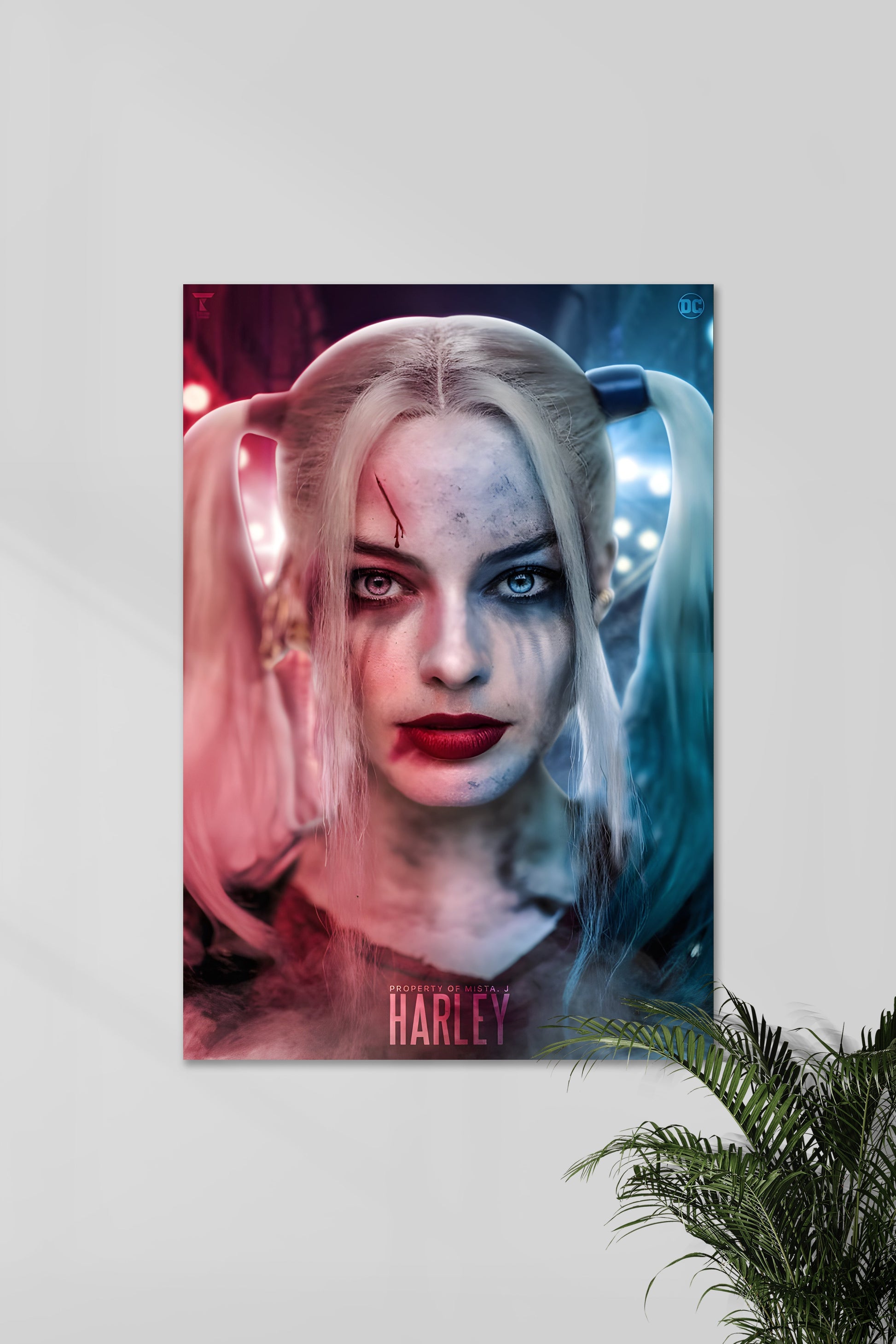 Harley Quinn #01 Poster | Wanddecoratie Kunst | Muurdecoratie DC Comics | Film Poster Collectie