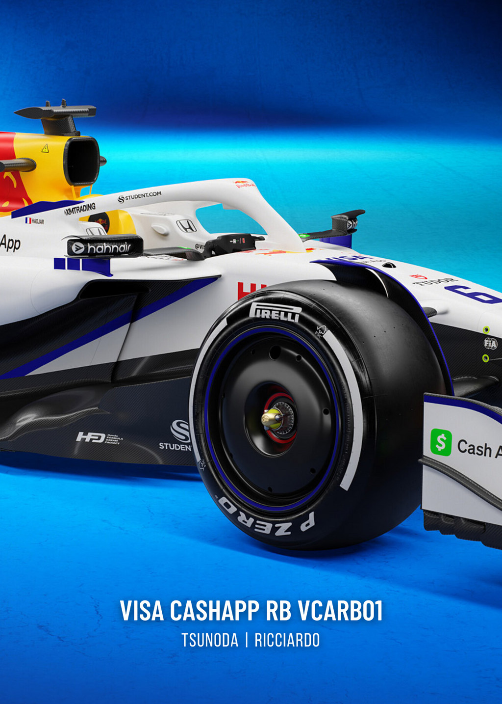 3-delige | Formule 1 Racewagen Poster set | Visa Cashapp RB 3-delige Wanddecoratie | Alpha Tauri | Wanddecoratie | Driedelige Motorsport | Interieur | Moderne Racekunst | Uniek Formule 1 Cadeau | Hoogwaardige Print