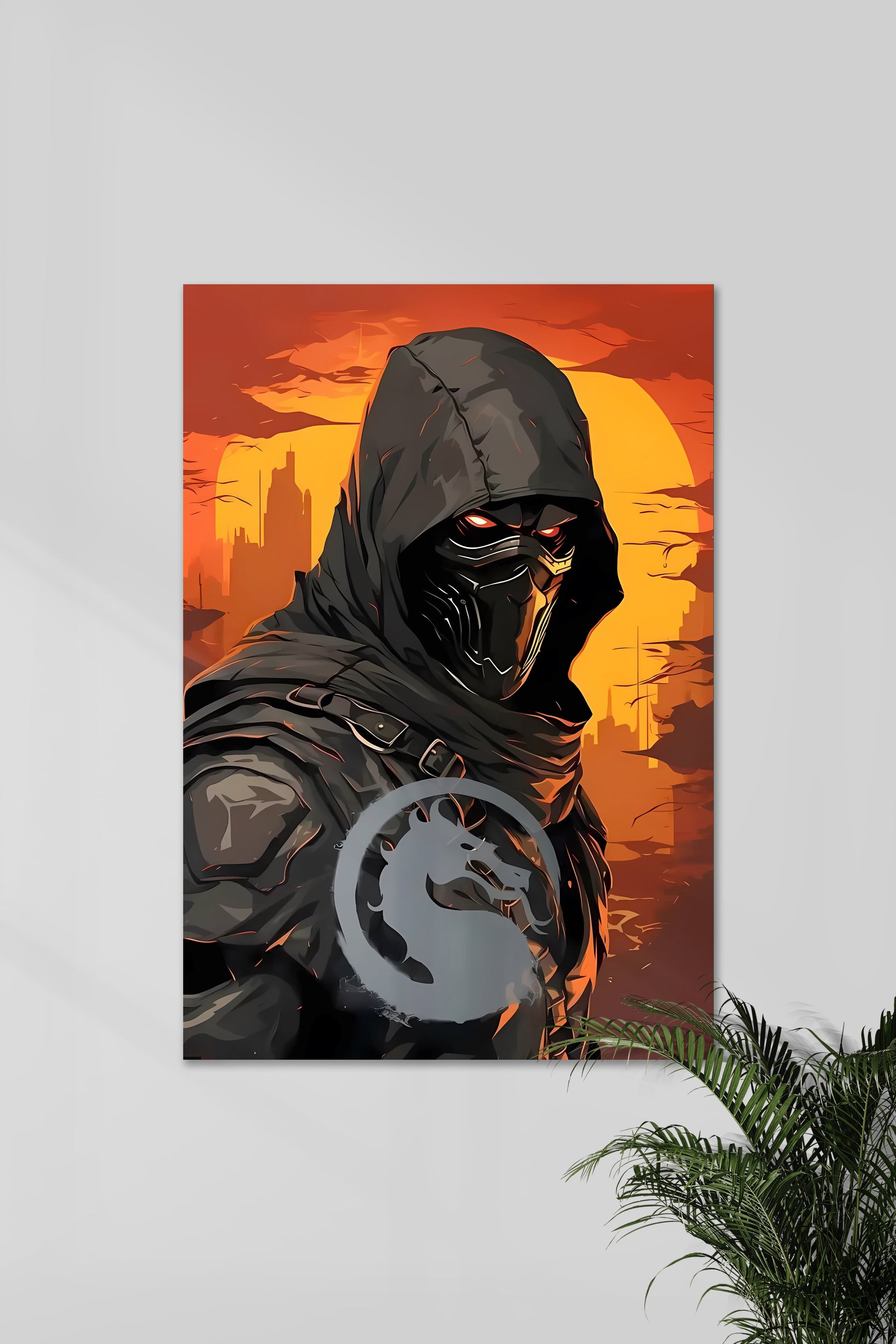NOOB SAIBOT | MORTAL KOMBAT Posters | Muurschilderijen | Wanddecoratie voor Gamekamer | Muurdecoratie