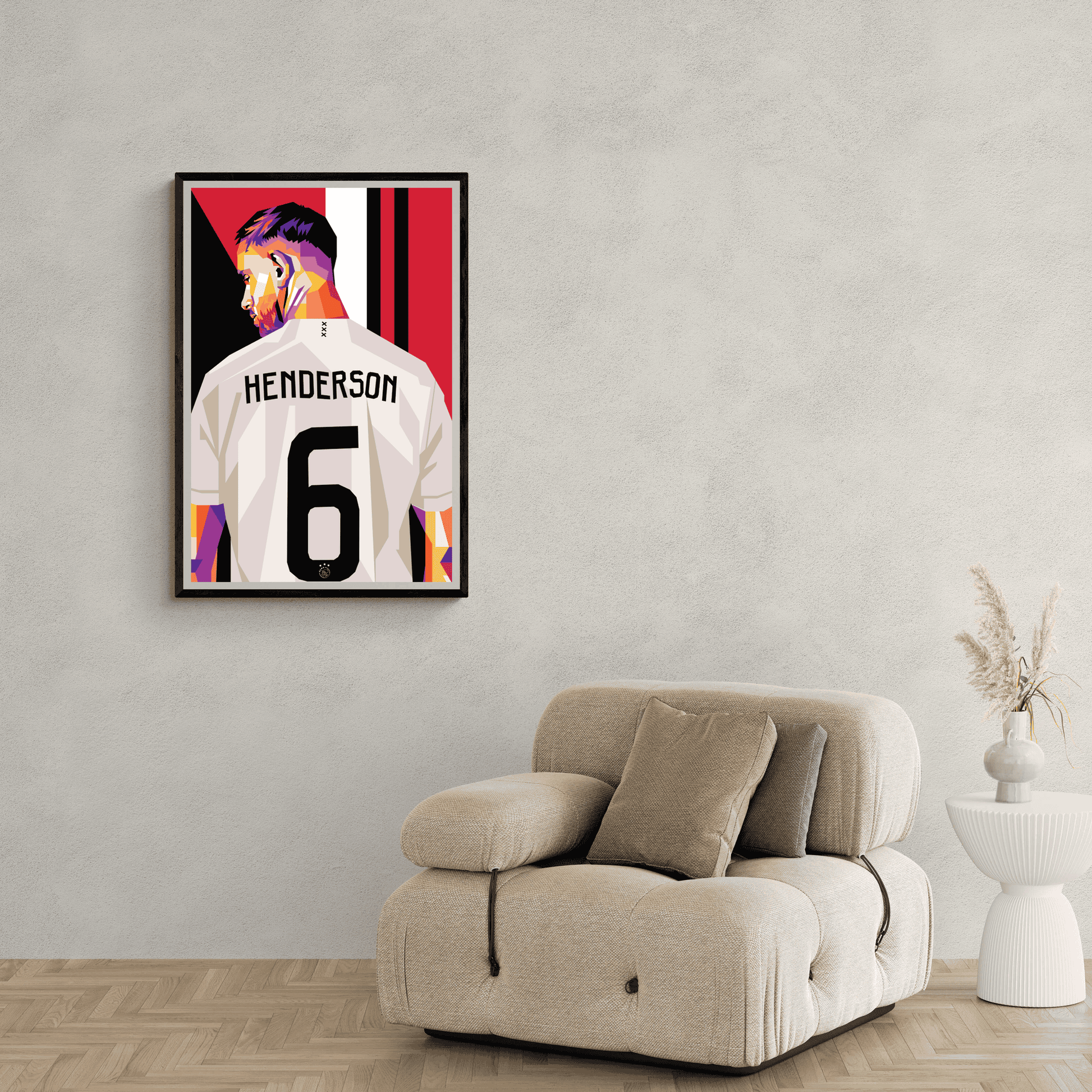 Henderson Skyline | Posters voor Muurdecoratie | Hoogwaardige Stadssilhouet Prenten | Wanddecoratie