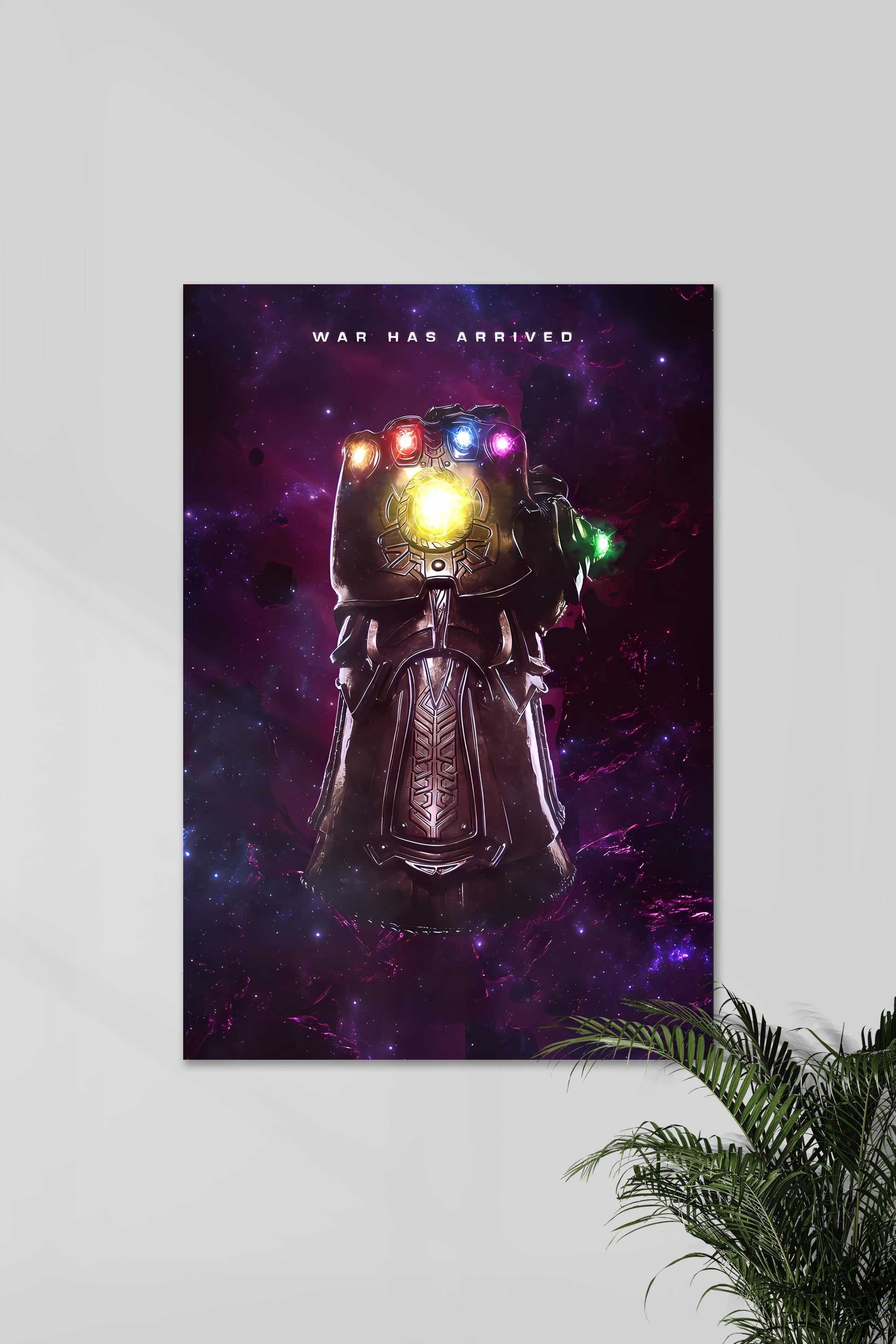The Infinity Gauntlet | Muurdecoratie | Marvel Wanddecoratie | War has Arrived | Posters Film Kunst