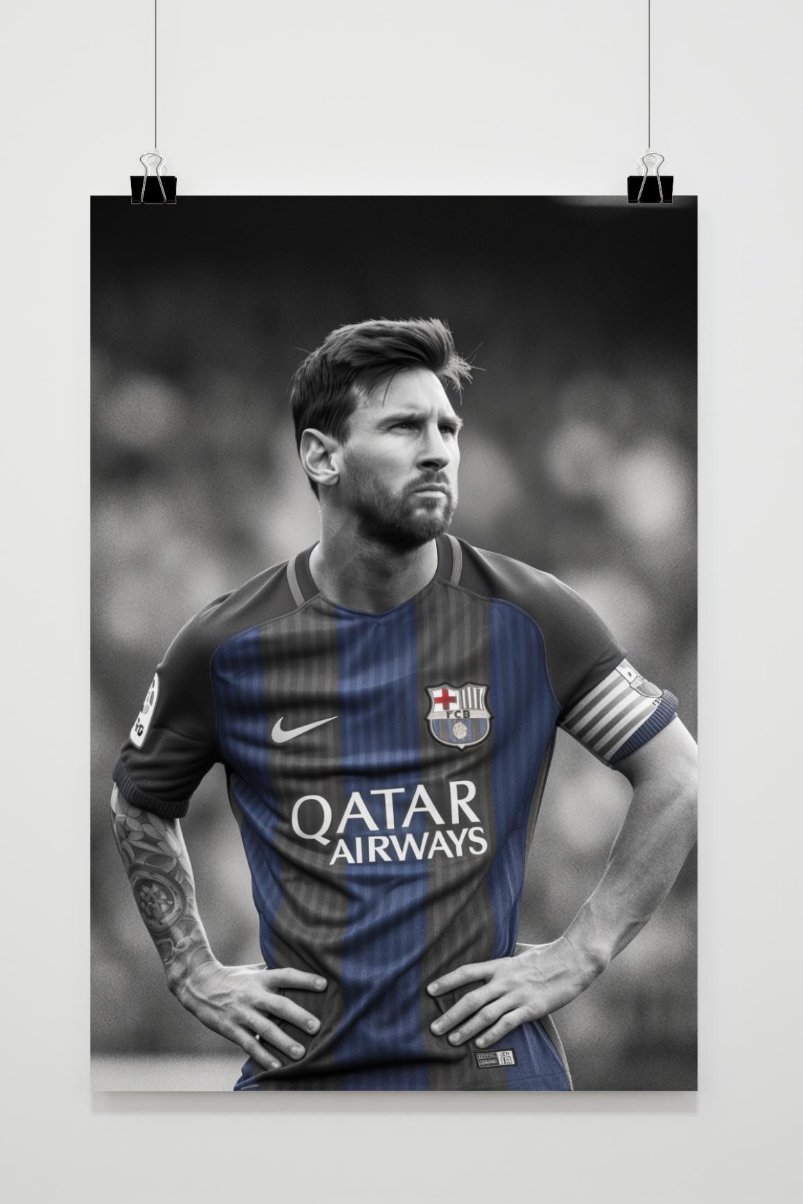 Lionel Messi | FC Barcelona Legend | Posters | Muurdecoratie Kunst | Wanddecoratie | Home Decor
