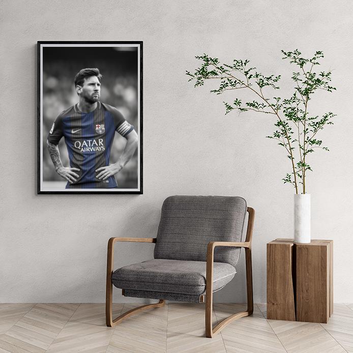 Lionel Messi | FC Barcelona Legend | Posters | Muurdecoratie Kunst | Wanddecoratie | Home Decor