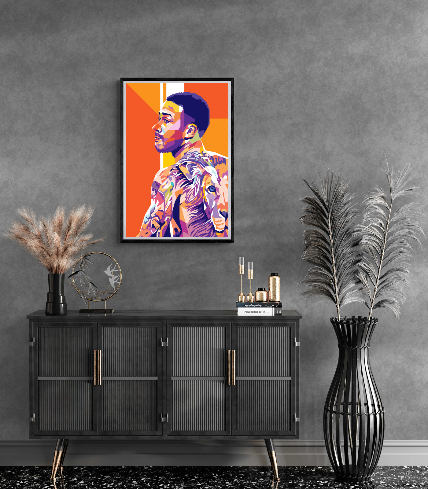 Memphis Depay | Sport Posters | Inspirerende Wanddecoratie | Hoogwaardige Print | Muurdecoratie Kunst