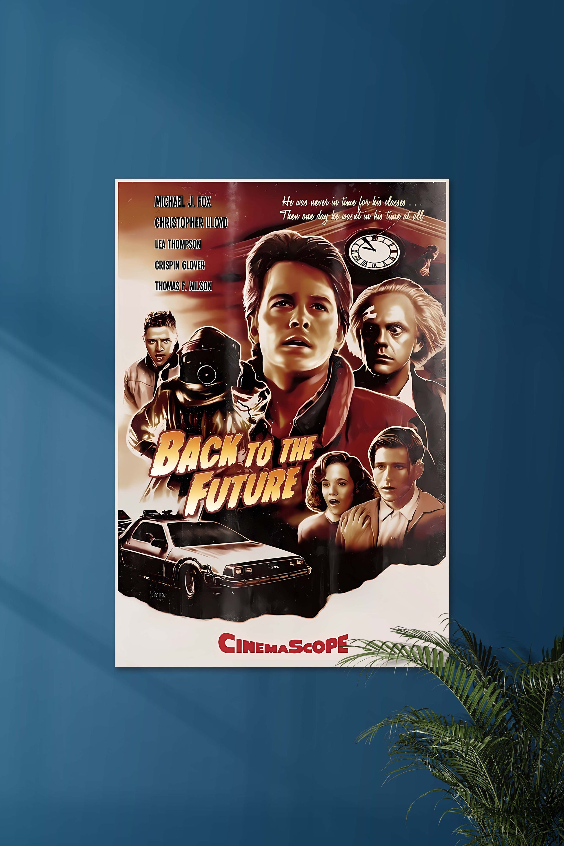Back to the Future | Filmposters | Retro Muurschilderijen | Muurdecoratie | Wanddecoratie Film