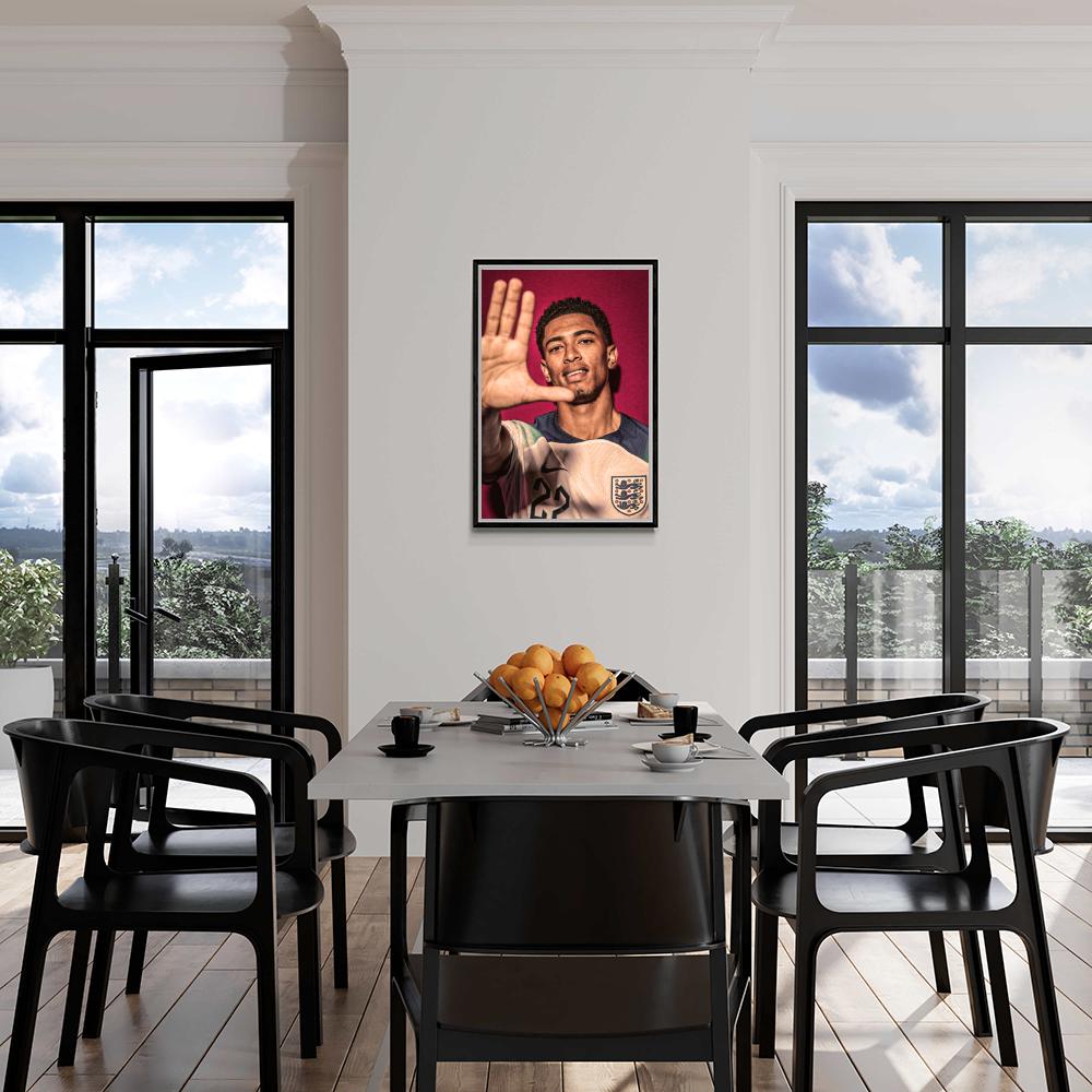 Jude Bellingham Poster | Voetbal Muurdecoratie | Wanddecoratie Voetbal | Cadeautip voor Fans | Posters