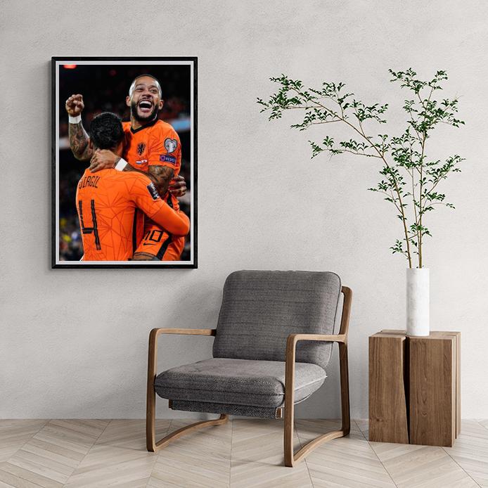 Memphis & Virgil Poster | Muurdecoratie Kunst | Schilderij voor Woonkamer en Kantoor | Wanddecoratie | Kleurrijk Design | Uniek Interieur Stijl