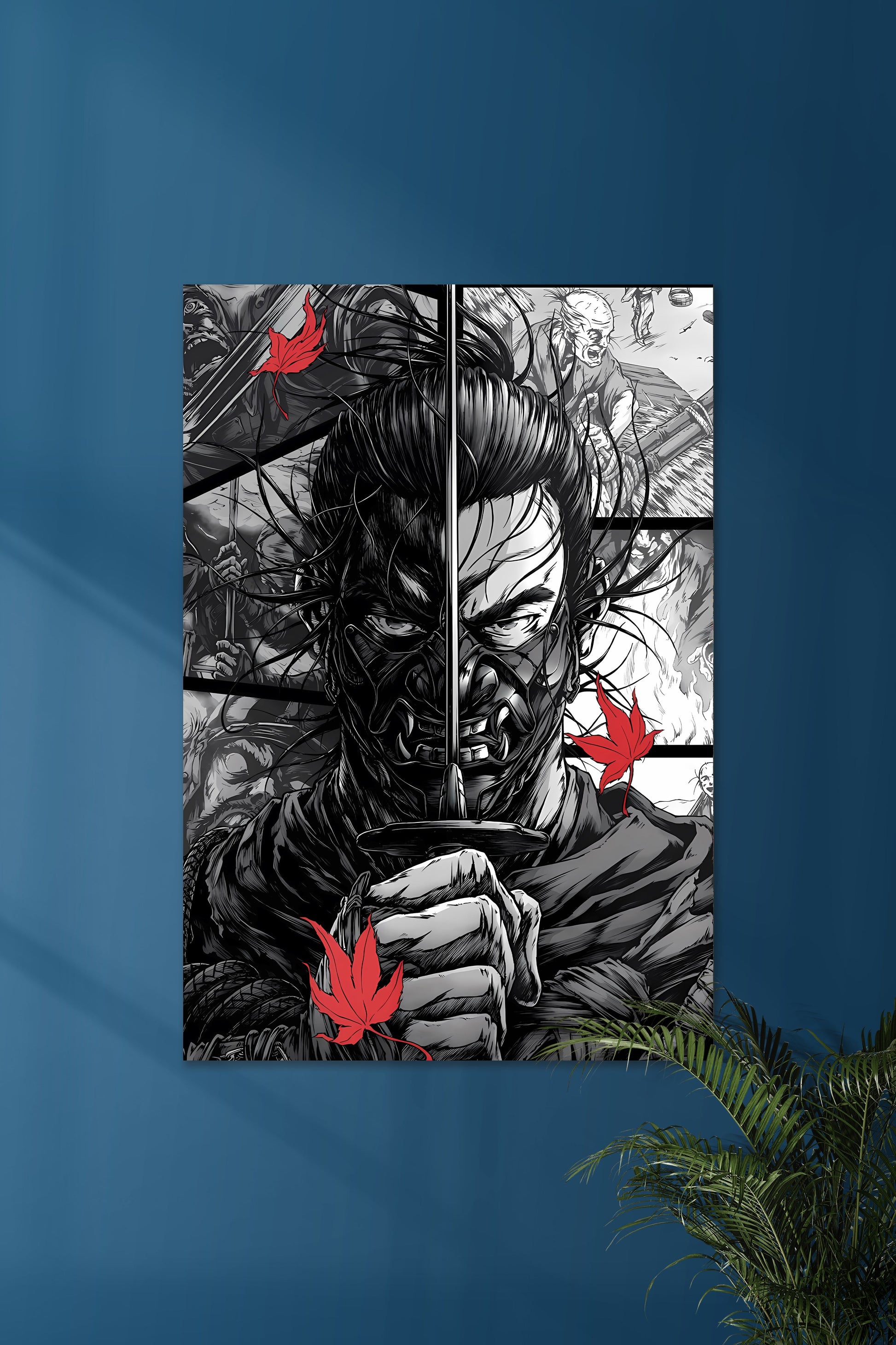 GHOST OF TSUSHIMA | GOT #07 | Muurdecoratie | Wanddecoratie | Posters | Schilderijen | Canvas kunst