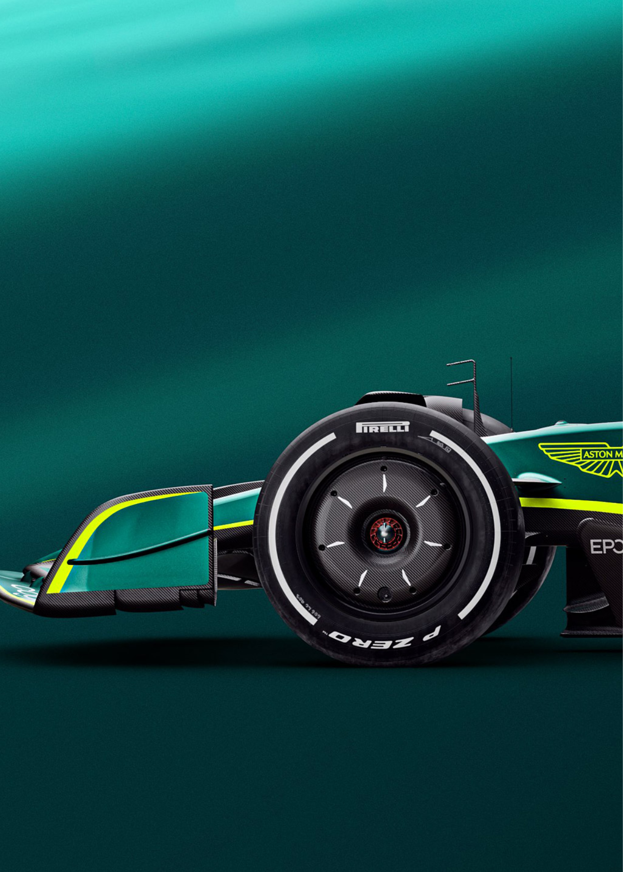 3-delige canvas wanddecoratie | Aston Martin F1-autoposter | Formule 1-racekunst | Woondecoratie | Motorsport cadeau-idee