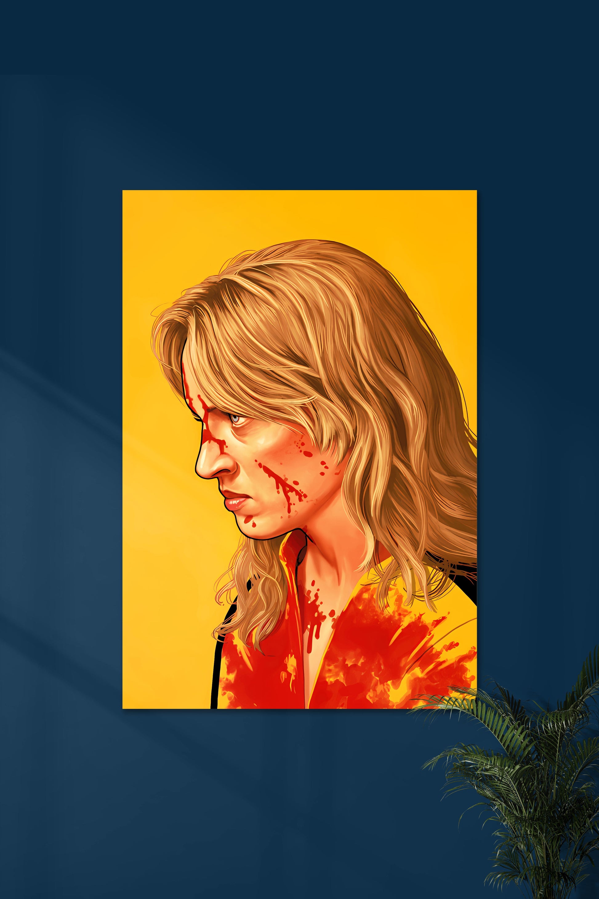The Bride Portrait | Kill Bill Muurdecoratie | Film Posters | Wanddecoratie | Posters Schilderijen