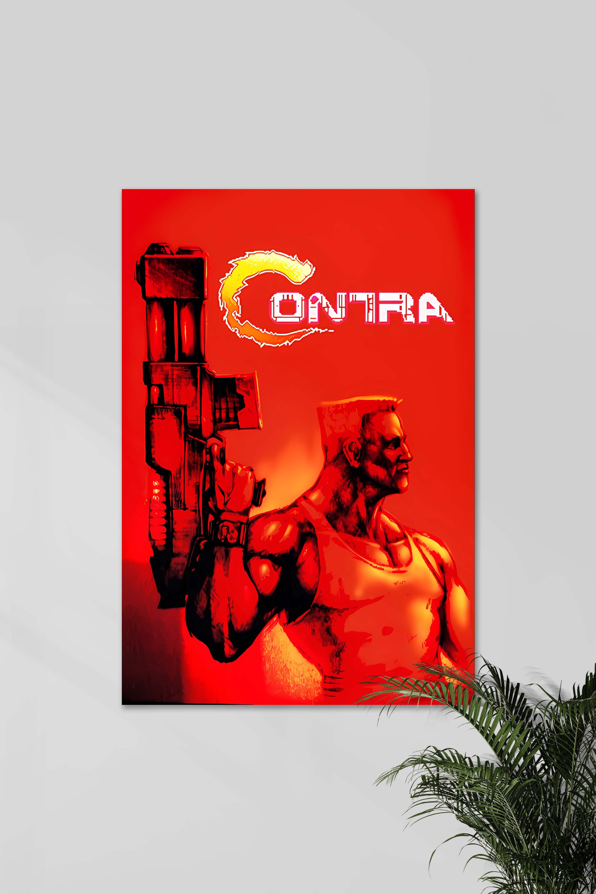 CONTRA #00 | Muurdecoratie | Nostalgia GAMES | Wanddecoratie | Posters | Schilderijen | Canvas kunst