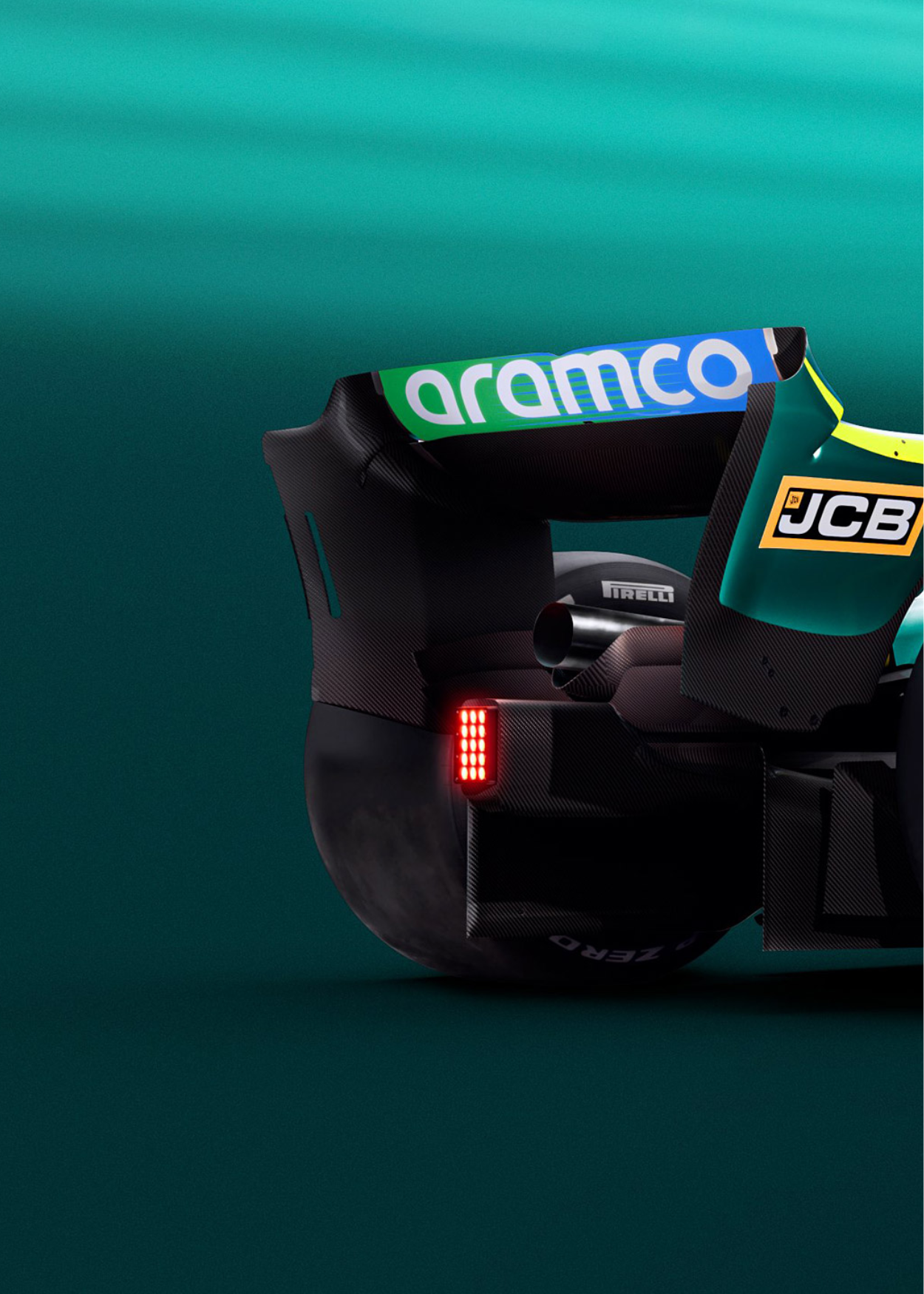 Formule 1-auto | Aston Martin F1-team | Wandkunst in 3 delen | Poster met drie panelen | Sportwagendecoratie