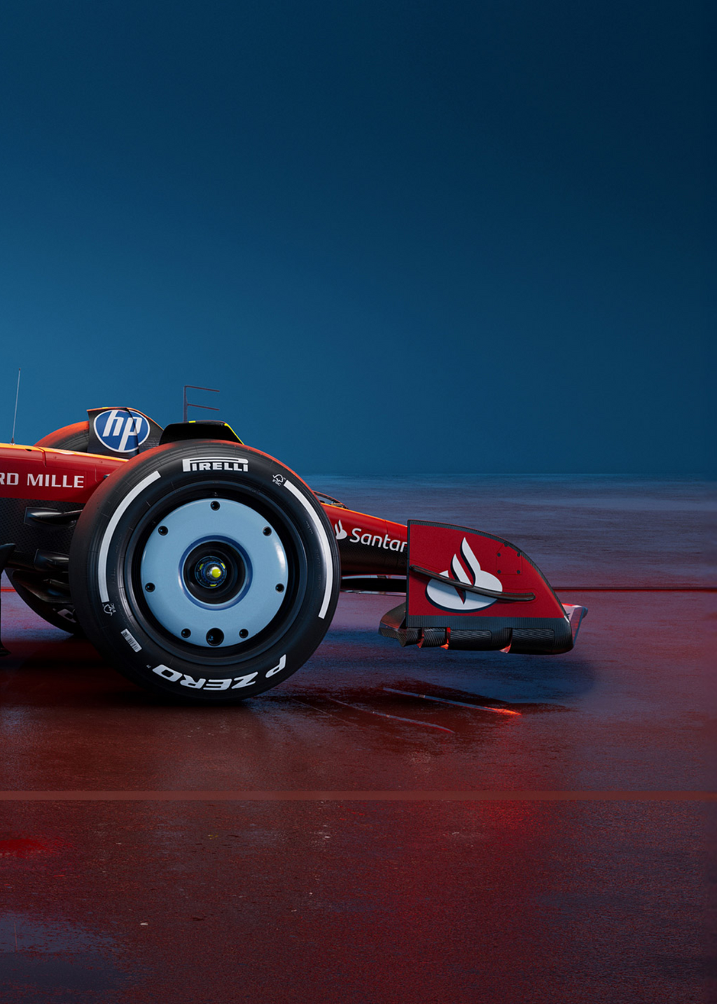 3-delige Formule 1-posterset | Kunstwerken van Ferrari-racewagens | Wandkunstprints | Charles Leclerc-poster | Lewis Hamilton-poster | Woondecoratie | Motorsport