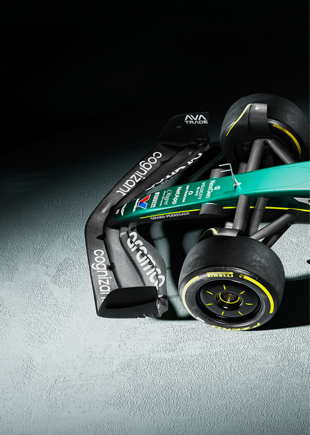 3-delige Formule 1-autoposter | Aston Martin AMR | Driedelige racekunstwerk | Prachtige wanddecoratie | F1-cadeau-idee