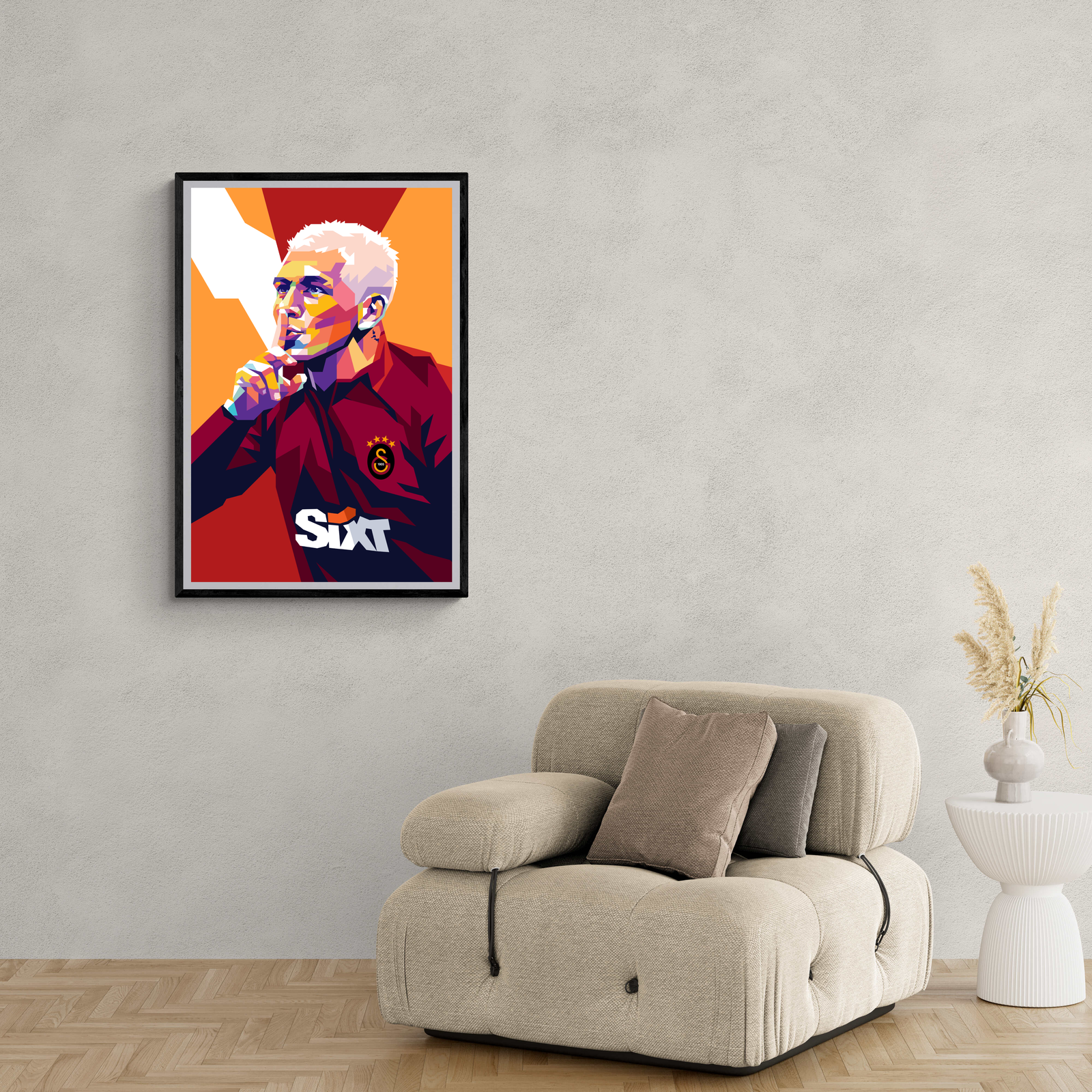 Lucas Torreira Poster | Wanddecoratie | Muurdecoratie | Sports Collectible | Unieke Visuele Kunst | Interieur Decor