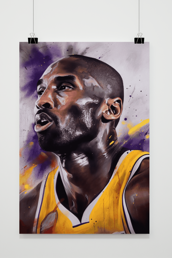 Kobe Bryant | Posters | Muurdecoratie | Wanddecoratie | Basketbal Kunst | Sport Posters