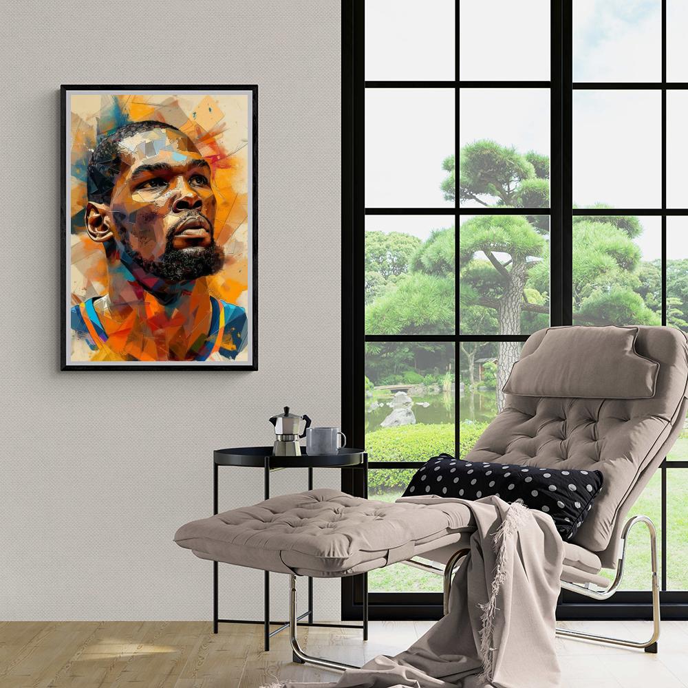 Kevin Durant MVP Edition | Muurdecoratie | Sportieve Wanddecoratie voor Woonkamer en Kantoor